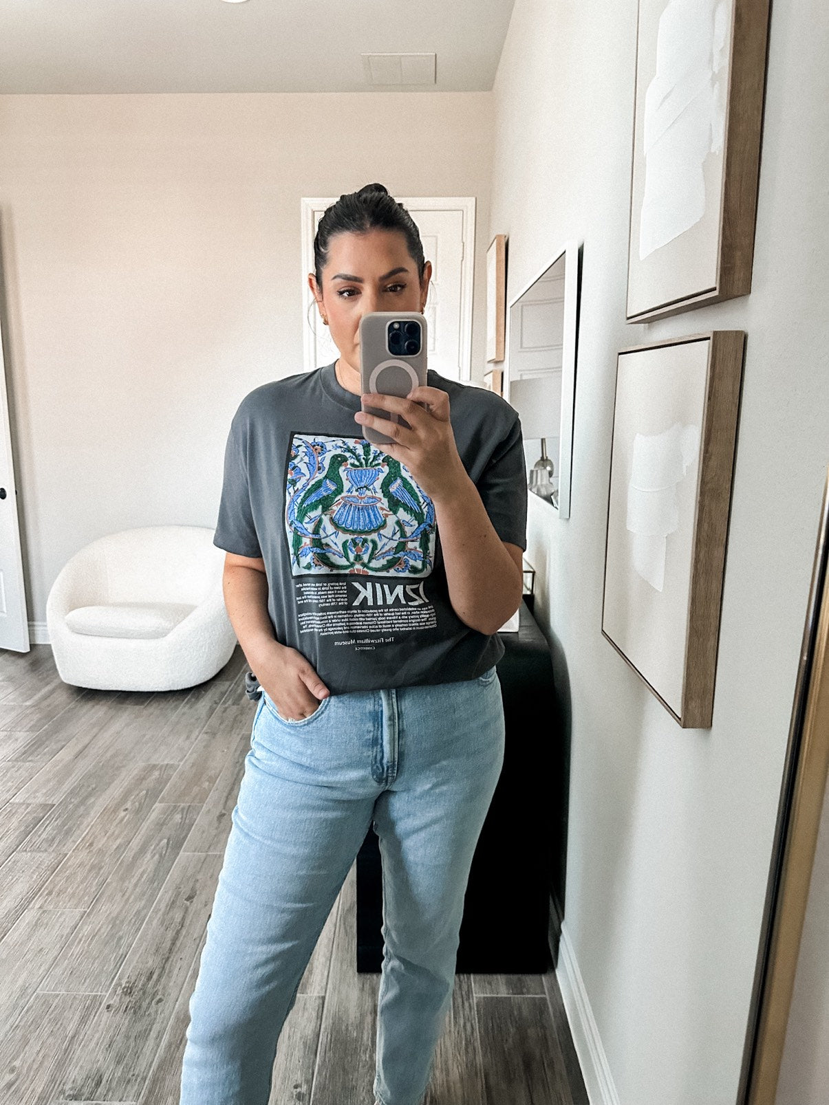 Oversized Iznik Graphic Tee
