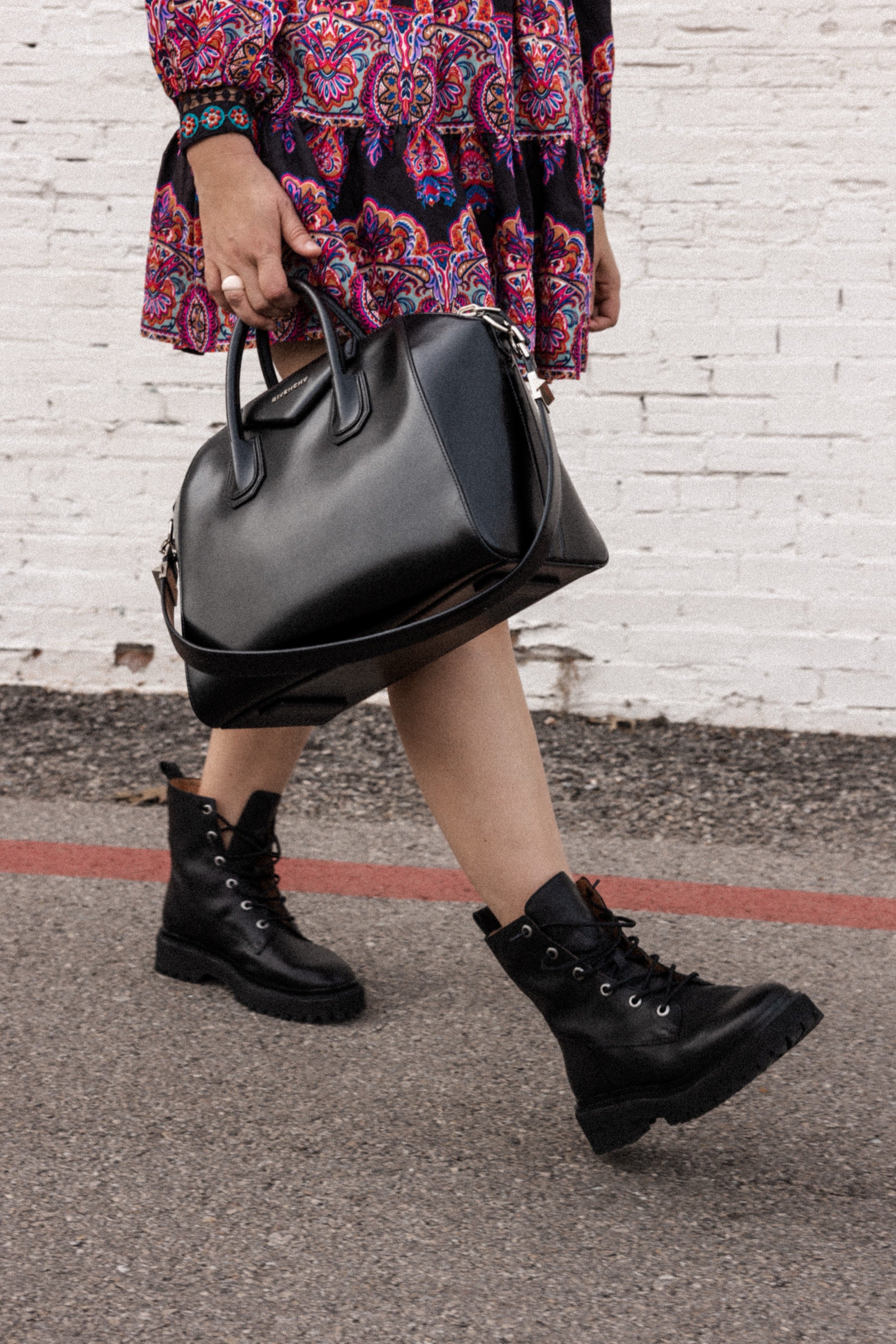 The Rayna Lace-Up Boot in Leather