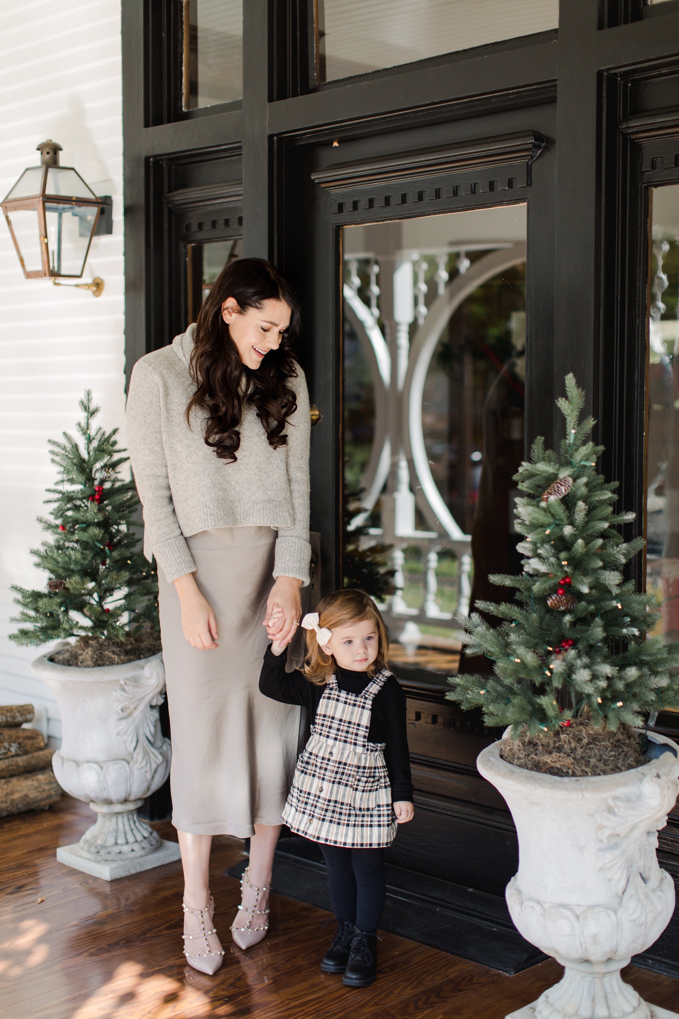 Tierny Roll Neck Sweater & Midi Dress