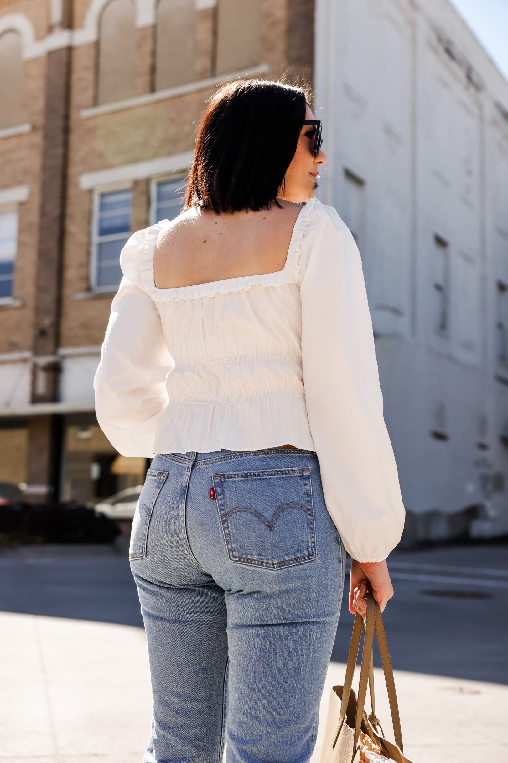 Ruffle Fern Top