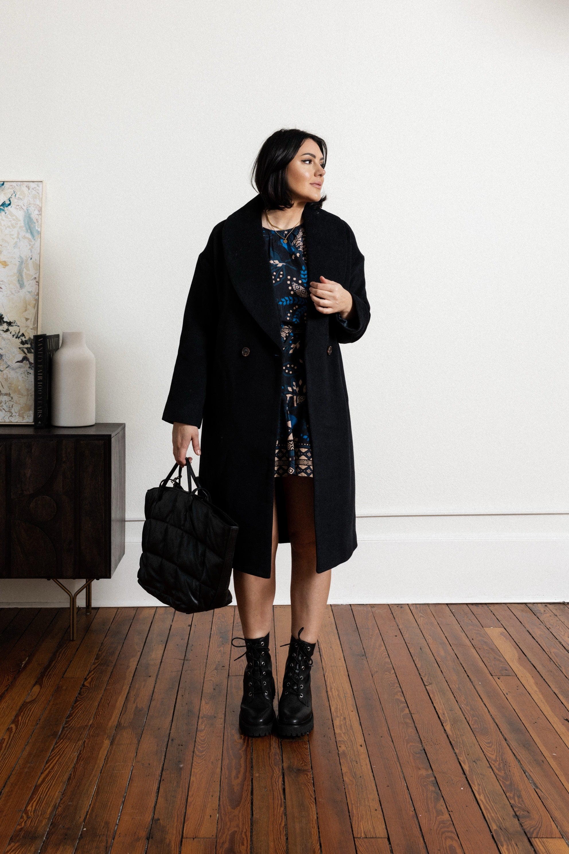 The Rayna Lace-Up Boot in Leather