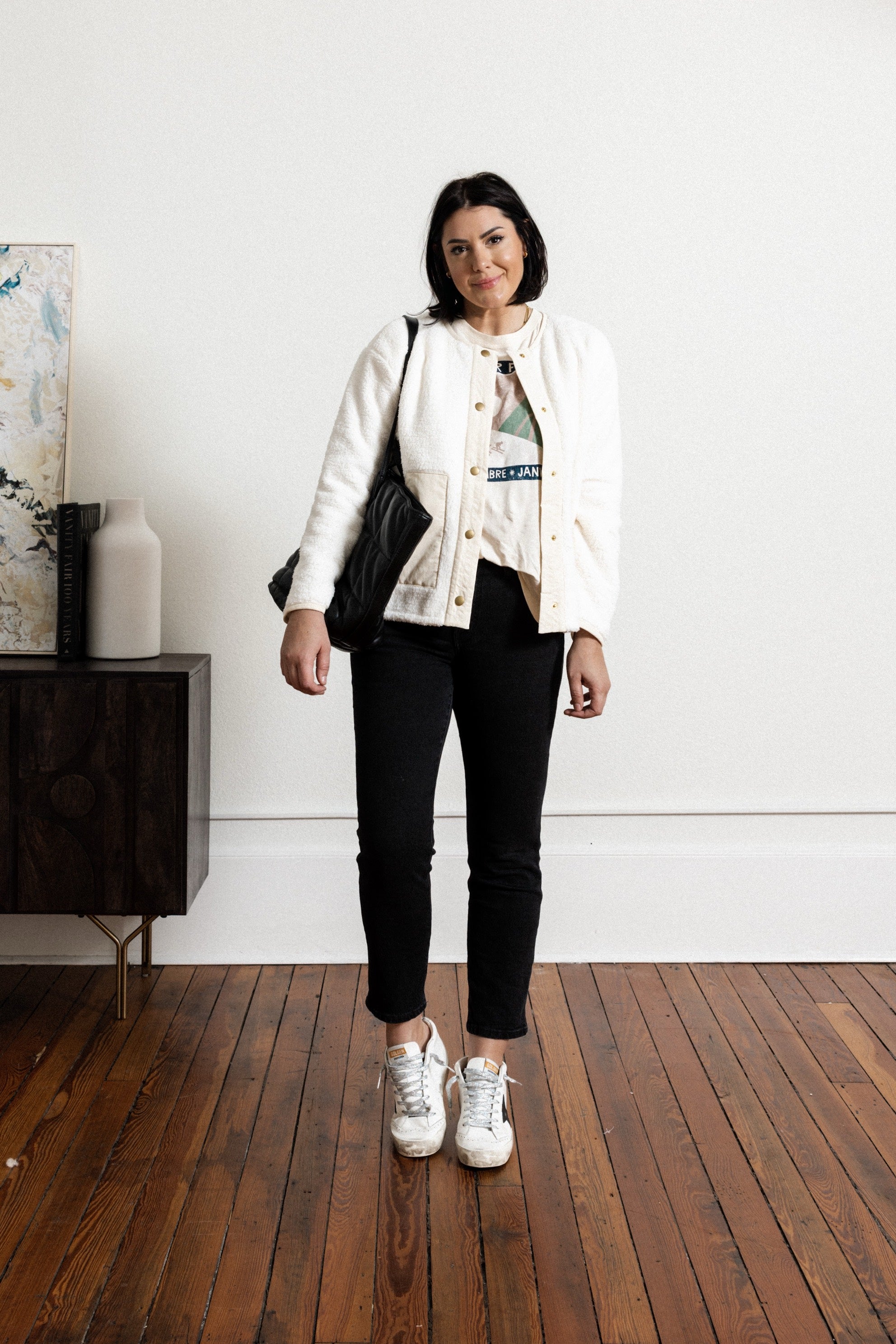 Mid Star Leather Wing-Tip Sneakers