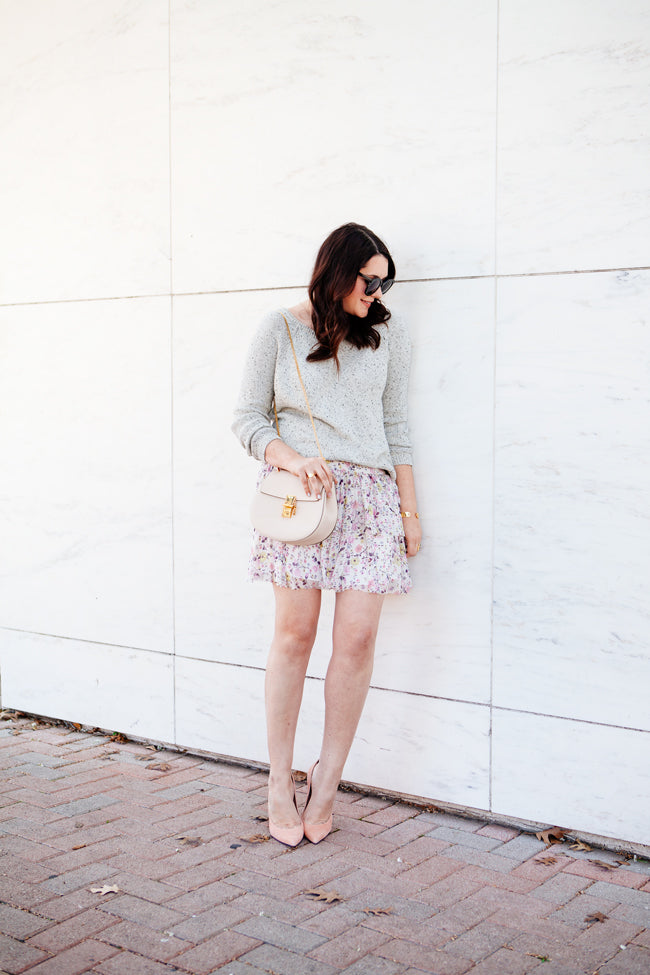 Tiered Smocked Mini Skirt