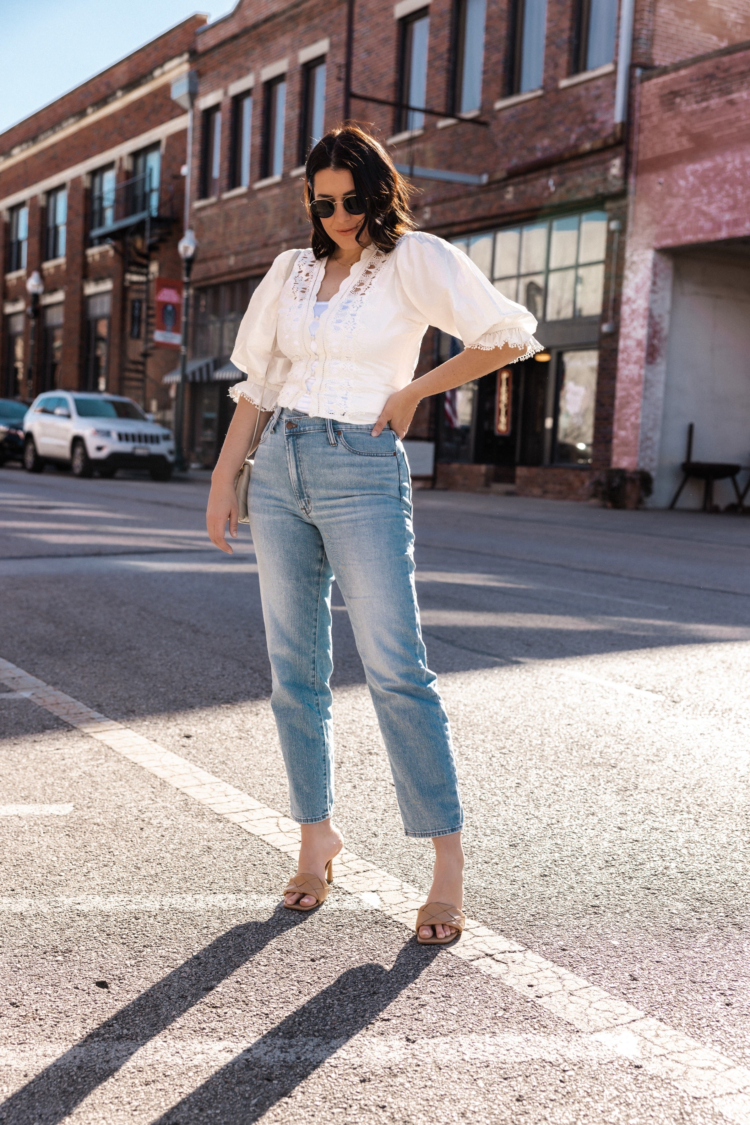 The Perfect Vintage Straight Jean in Rondeau Wash