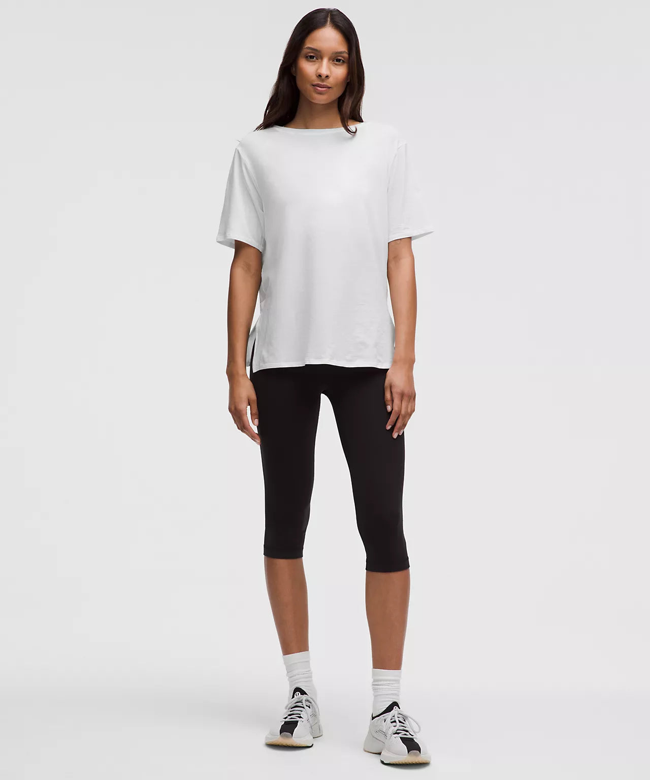 Relaxed-Fit Boatneck T-Shirt