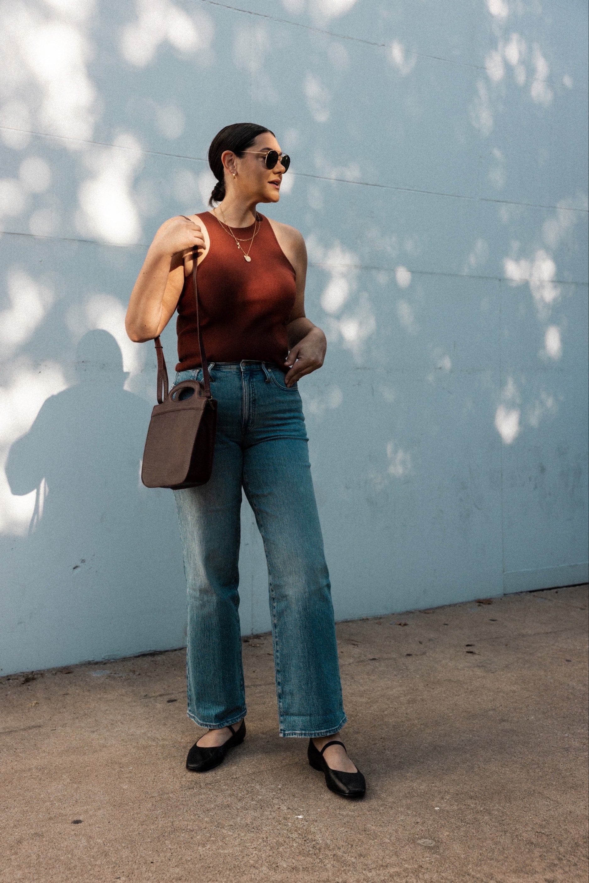 The Signature Knit Cutaway Sweater Tank