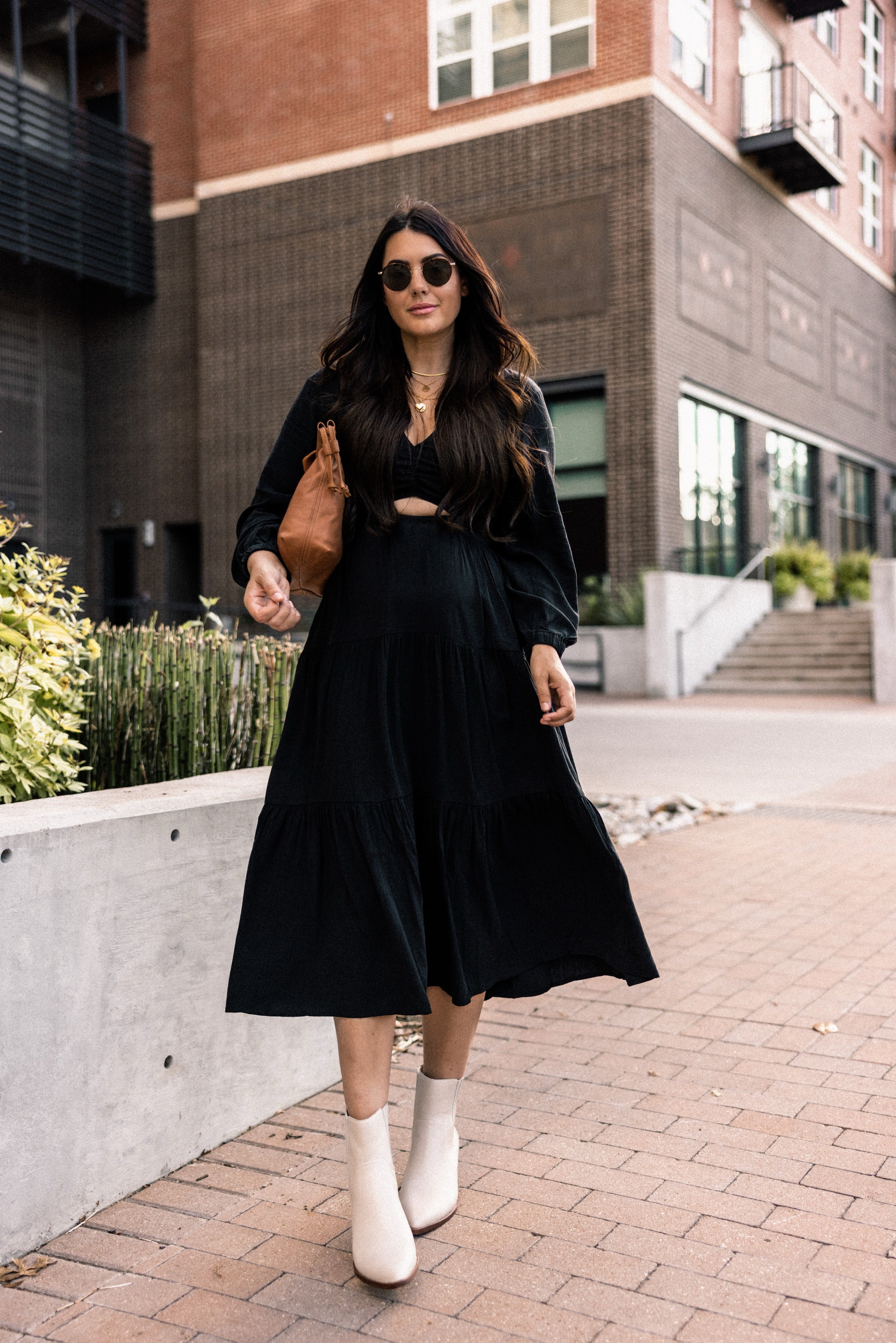 The Western Ankle Boot in Leather