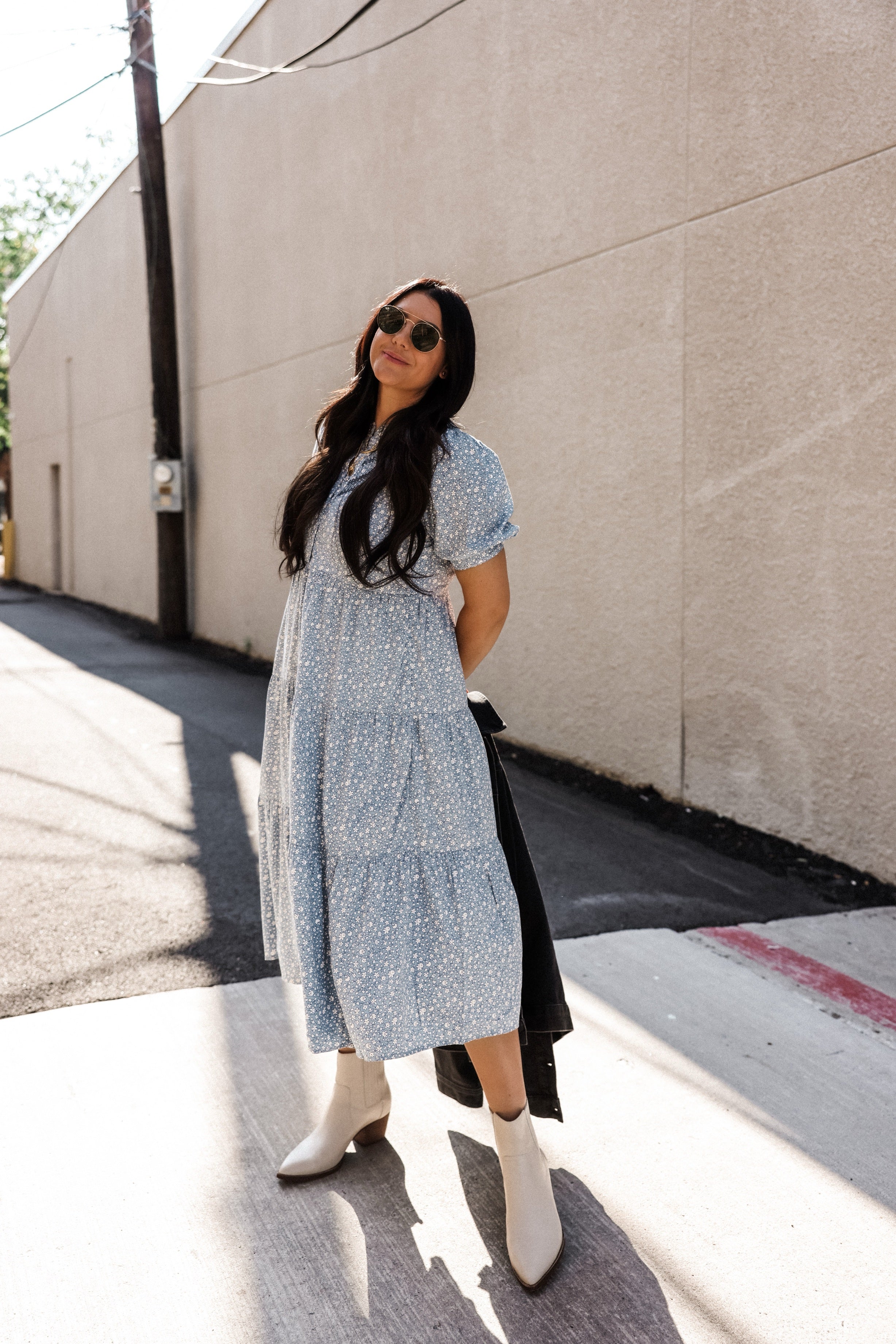 The Western Ankle Boot in Leather