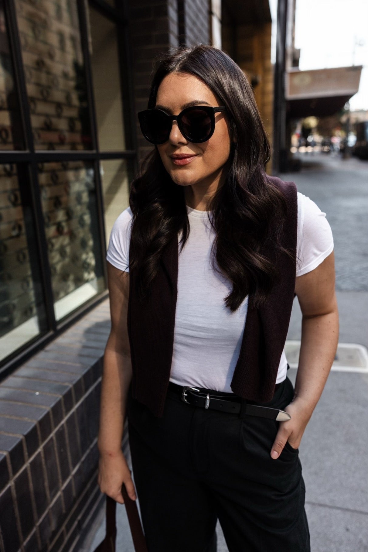 Cashmere Button-Front Cardigan Sweater