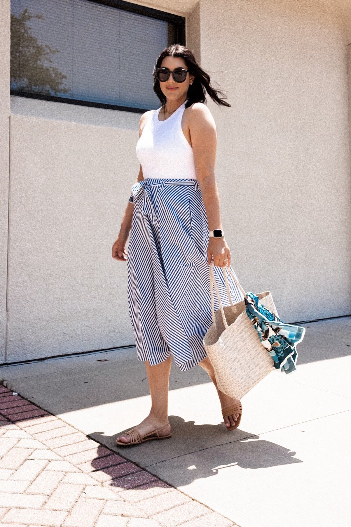 Handwoven Leather Tote