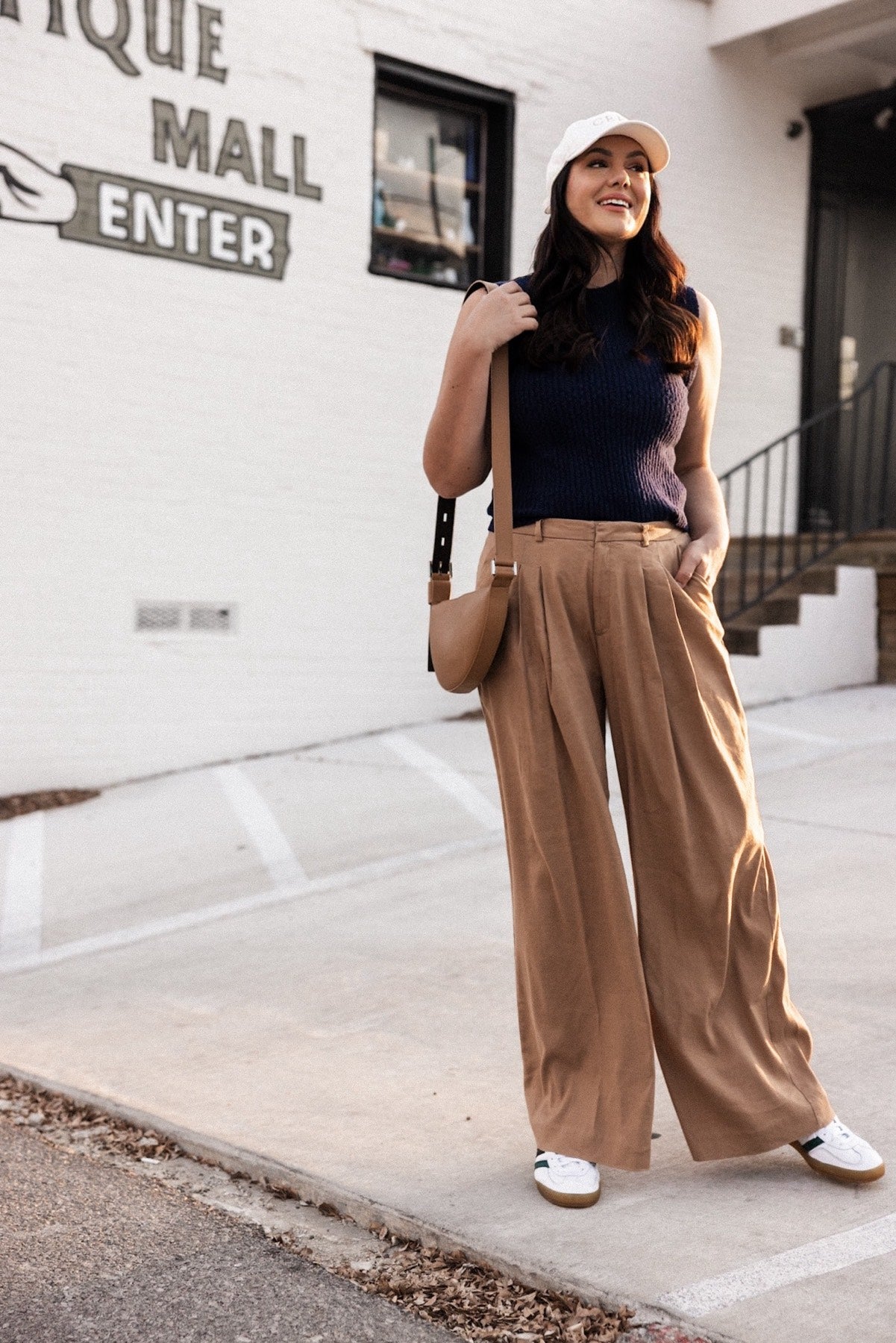 Avery Pleated Wide Leg Trousers