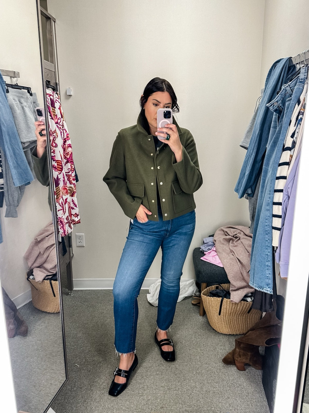 Crop Utility Jacket