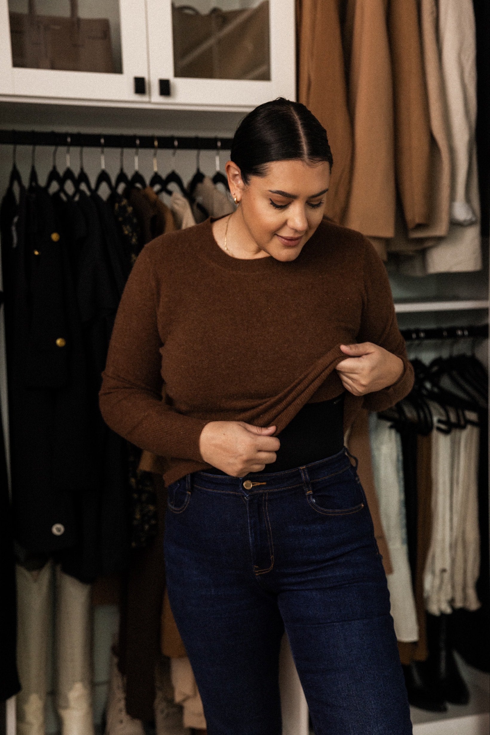 Cashmere classic-fit crewneck sweater