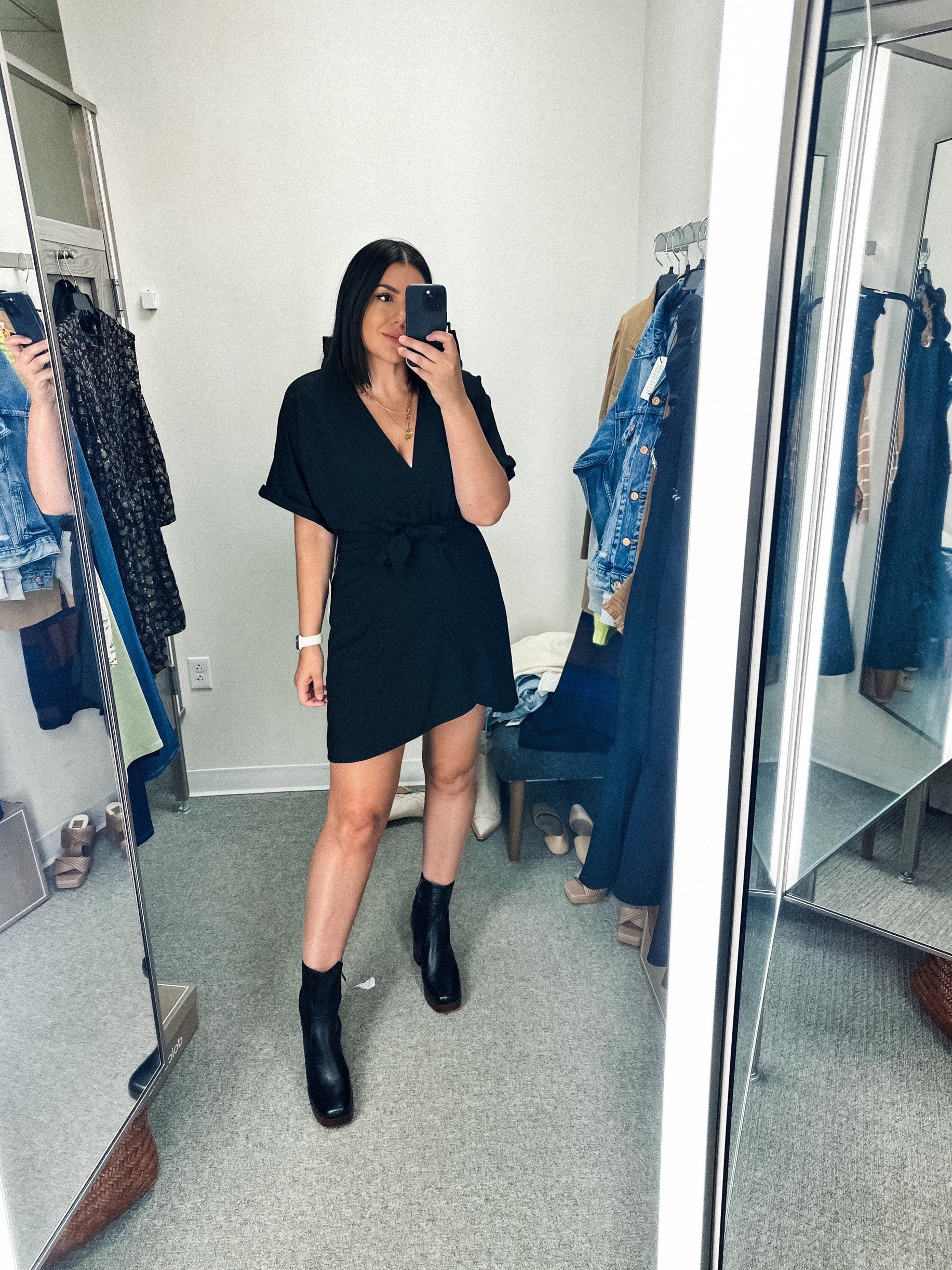 Marysa Block Heel Platform Bootie