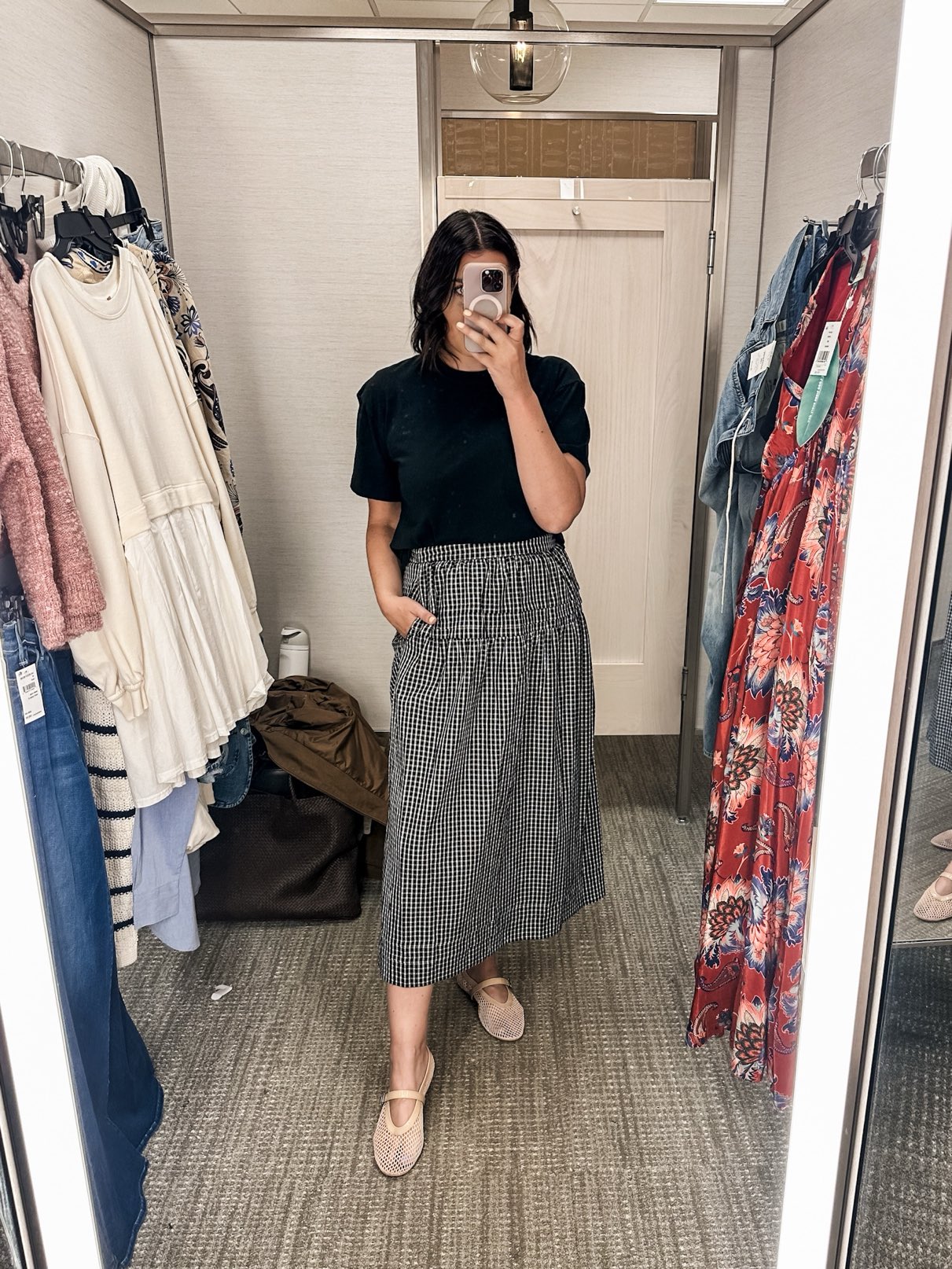 Back Pleat Classic T-Shirt