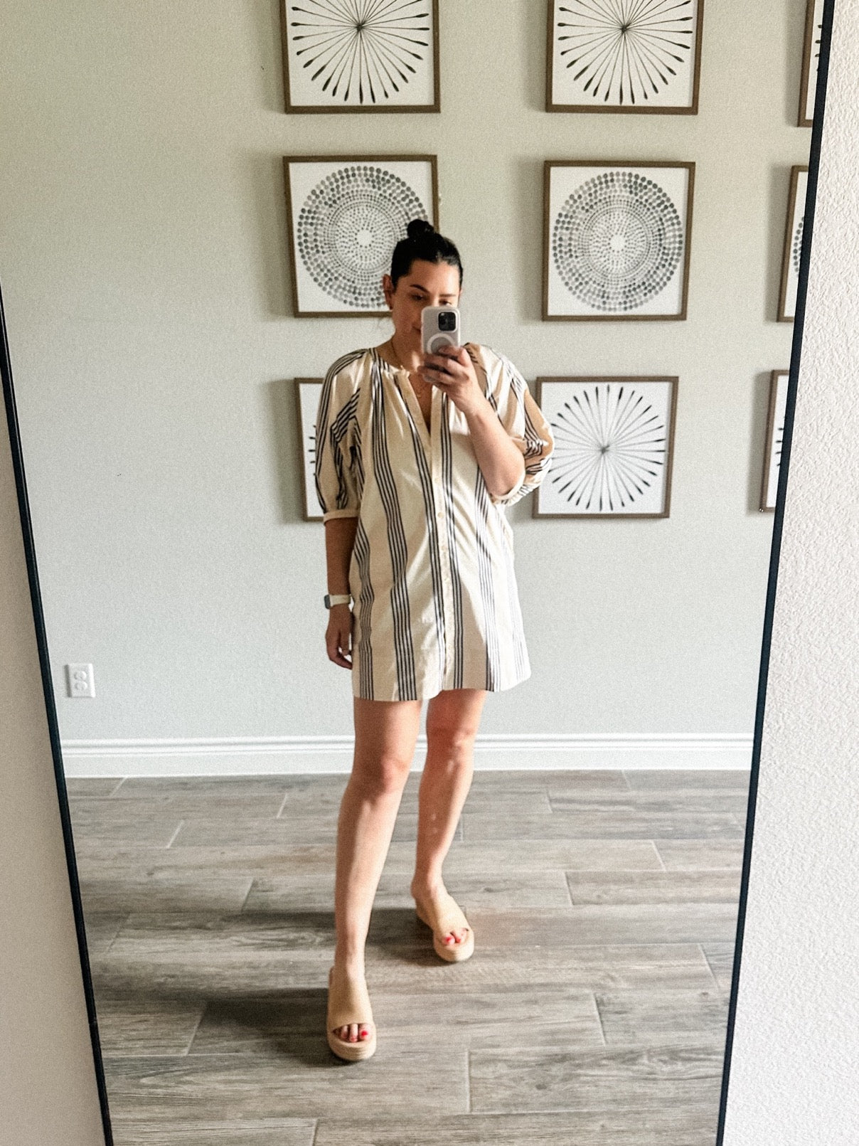 Vincent Stripe Shirtdress