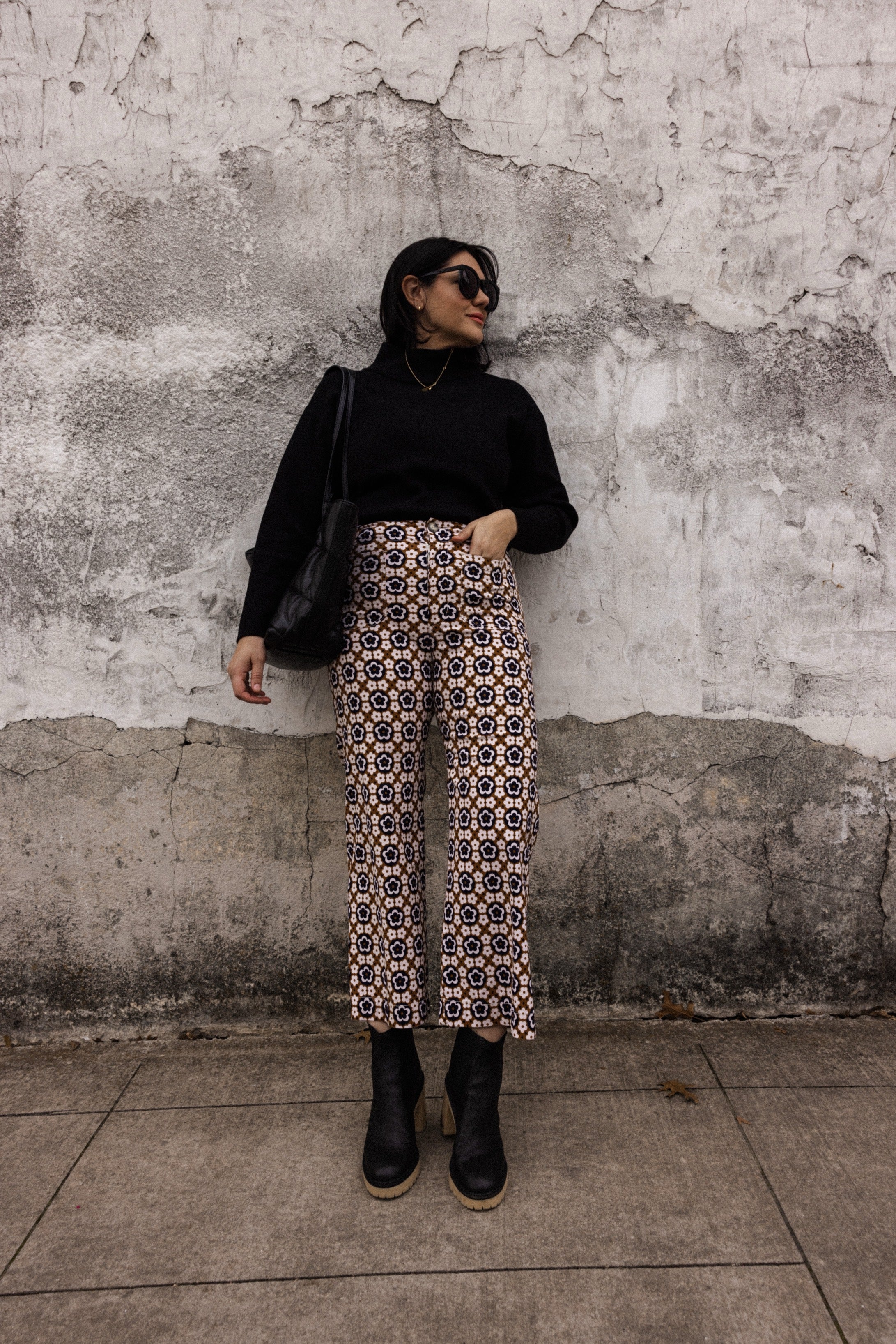Colette Cropped Wide-Leg Pants