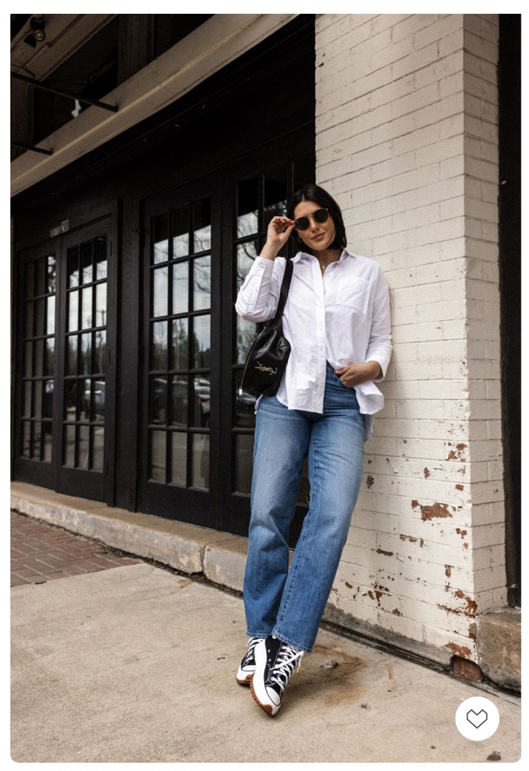 Signature Poplin Oversized Shirt