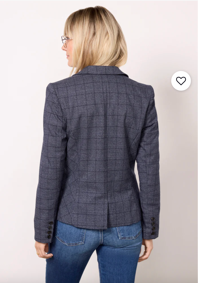 Asher Plaid Blazer
