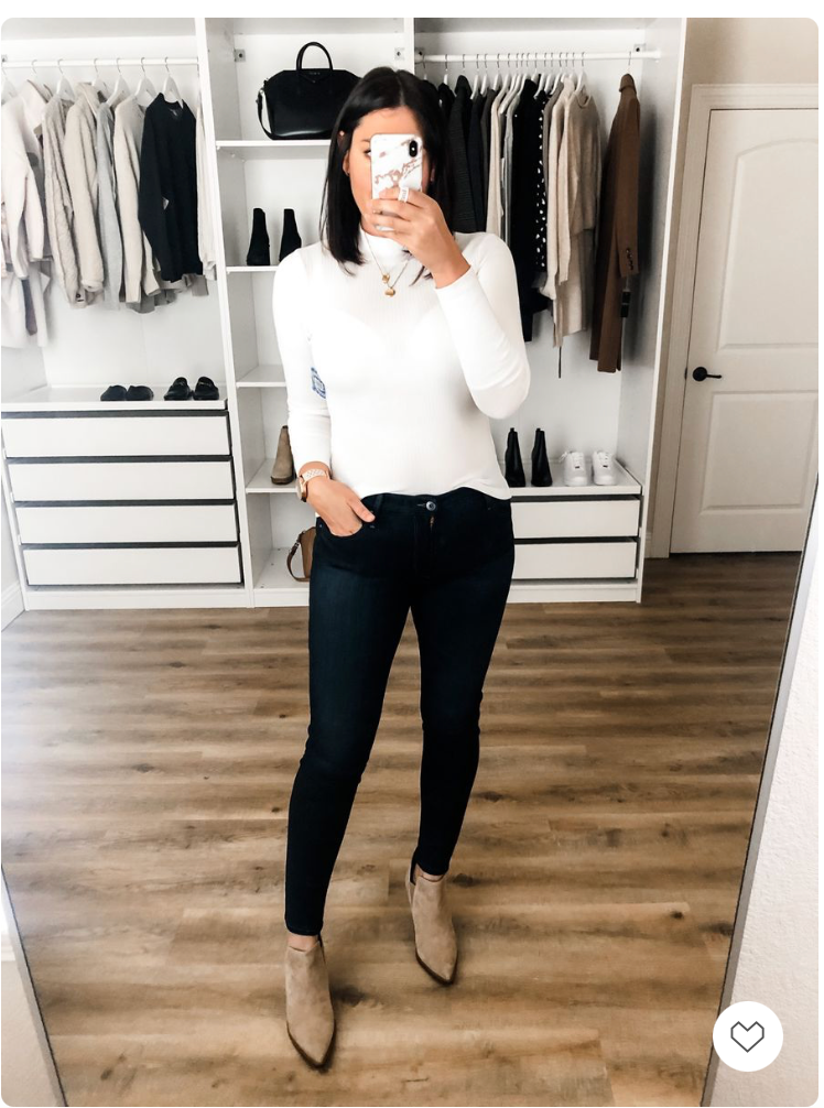 The Rickie Mock Neck Long Sleeve Top