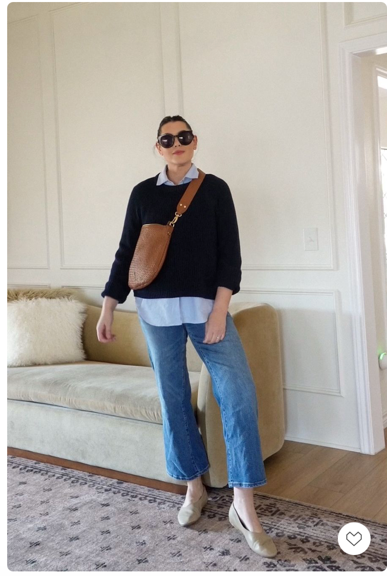 Comfort Stretch High Rise Cropped Straight Jeans