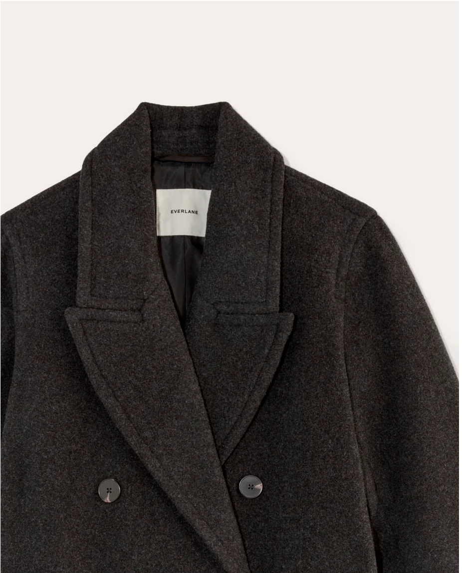 The Double-Breasted Coat in Wool
