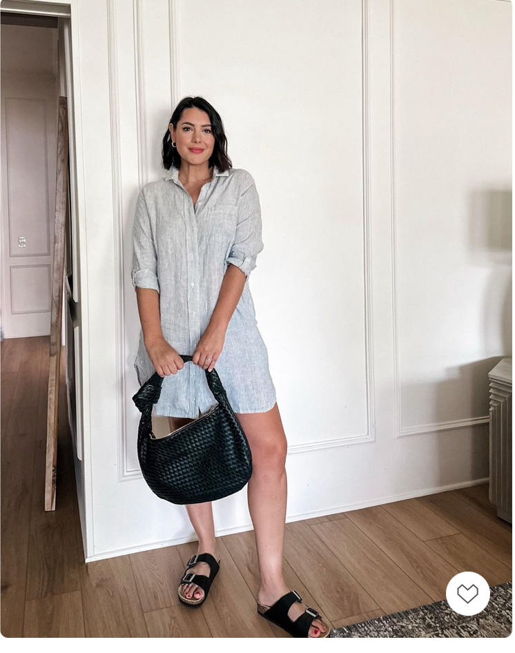 Nappa Leather Double Buckle Slide