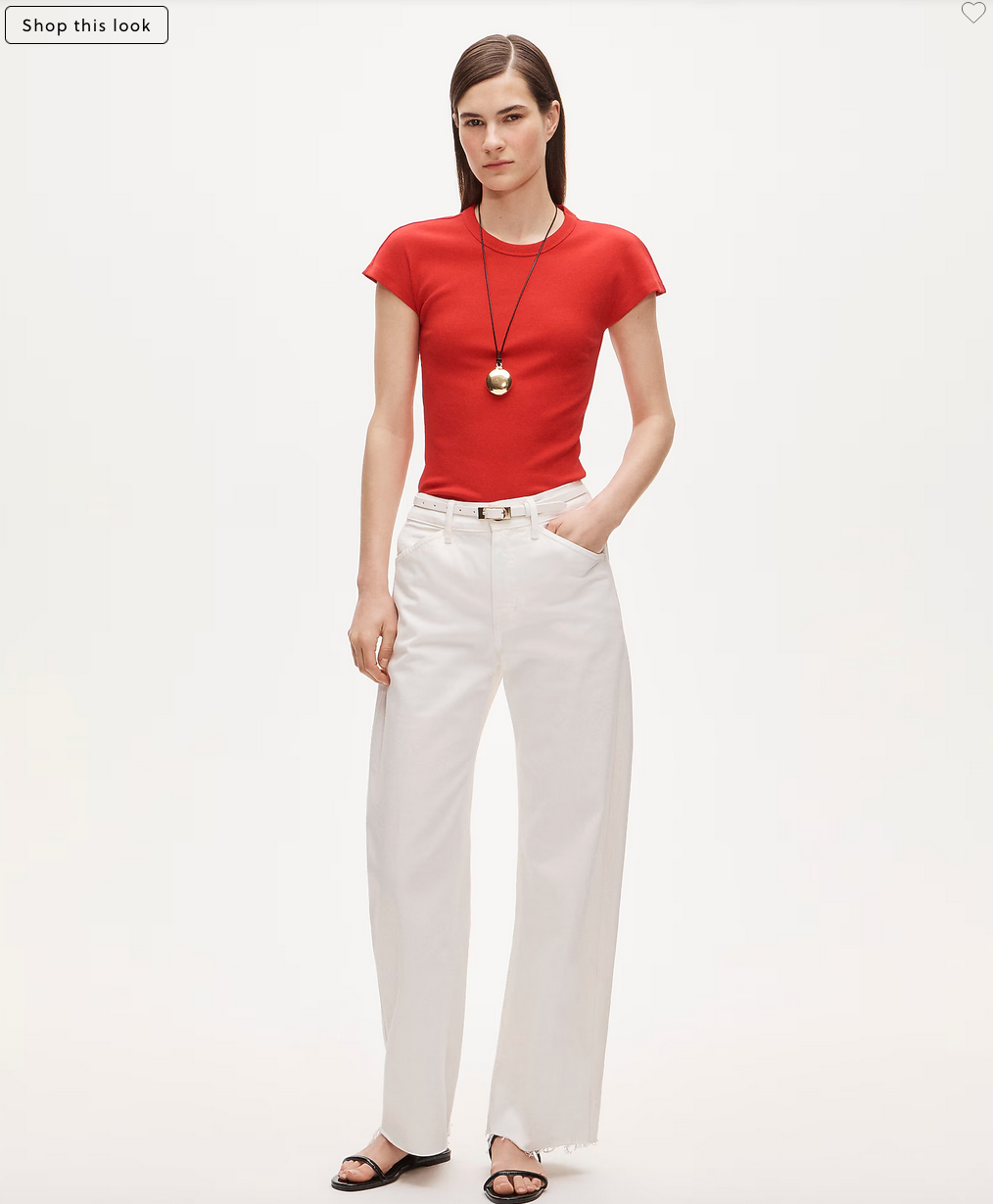 Zoe barrel jean