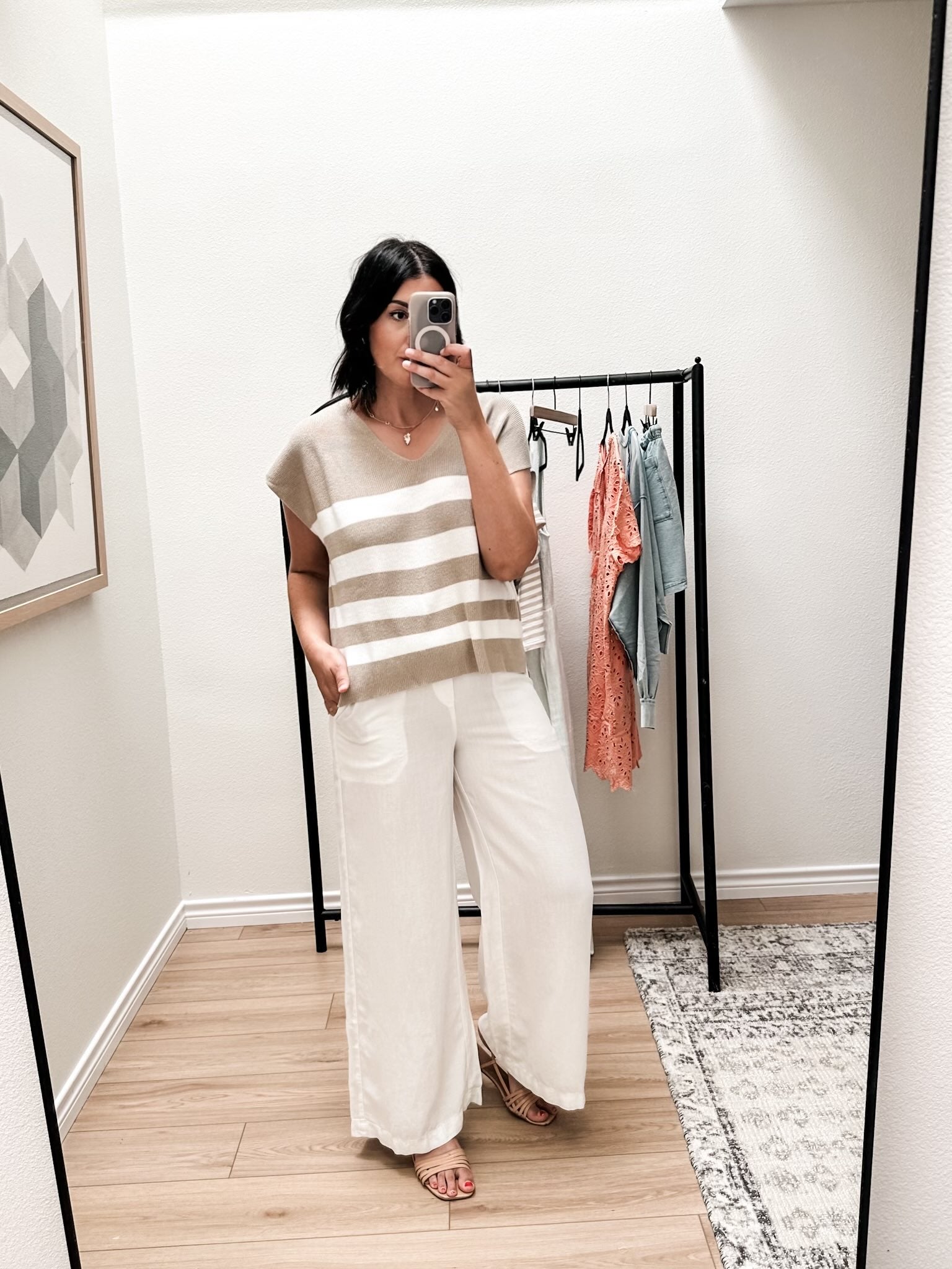 Octavia Block Stripe Sweater