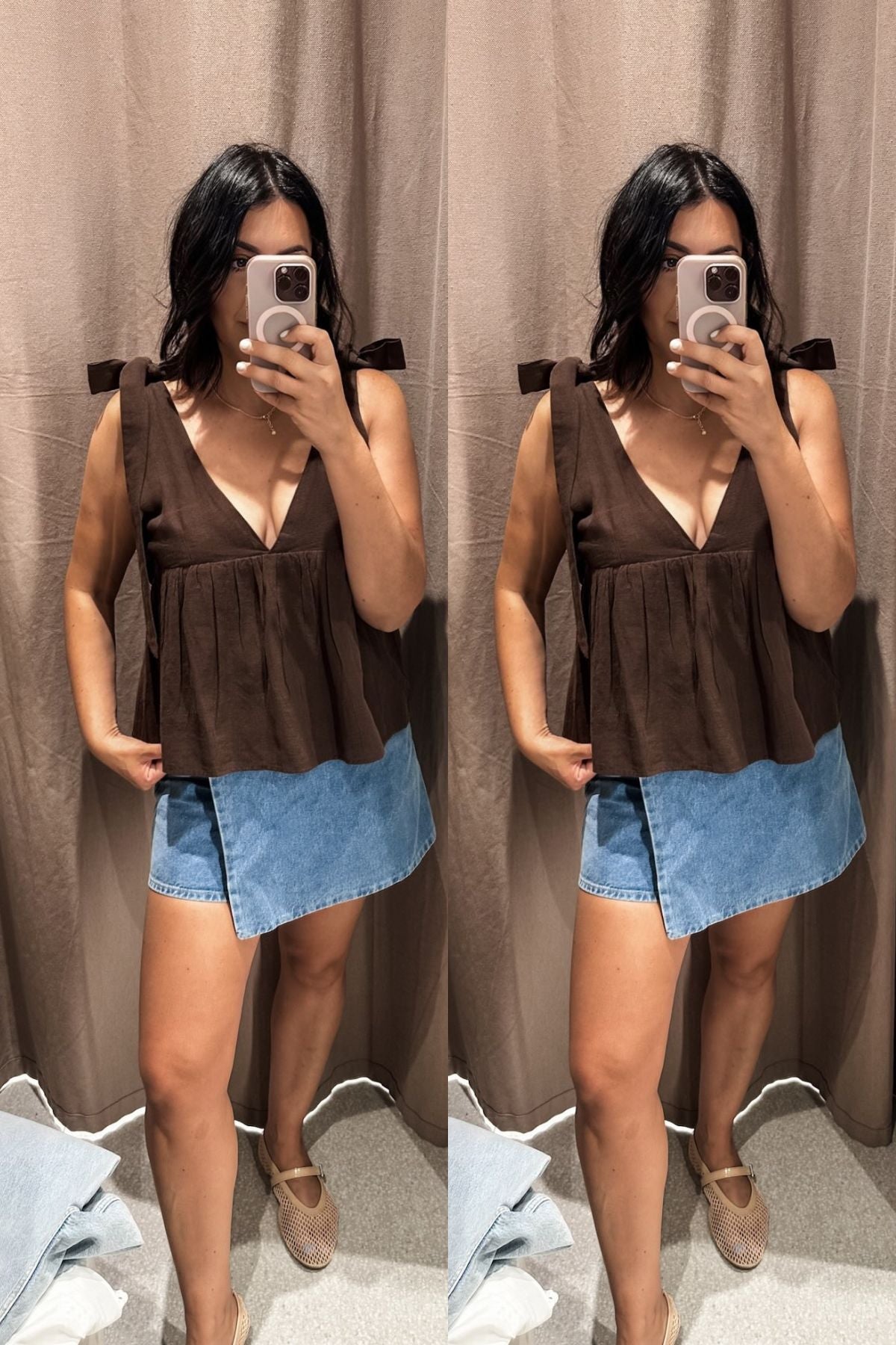 Bow Strap Tank Top