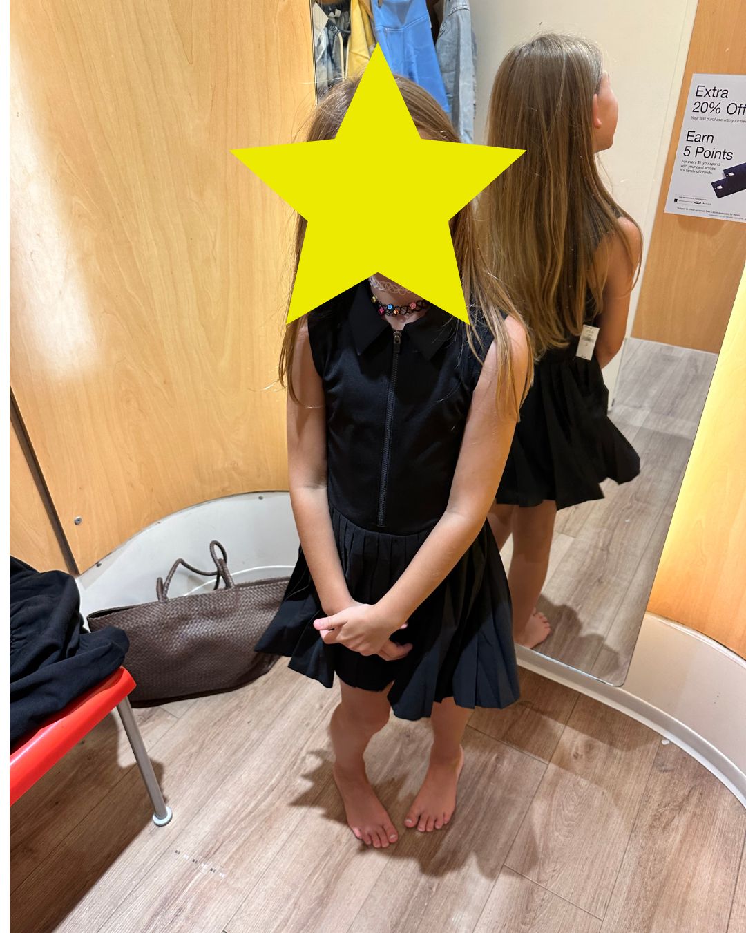 Pleated Active Polo Dress