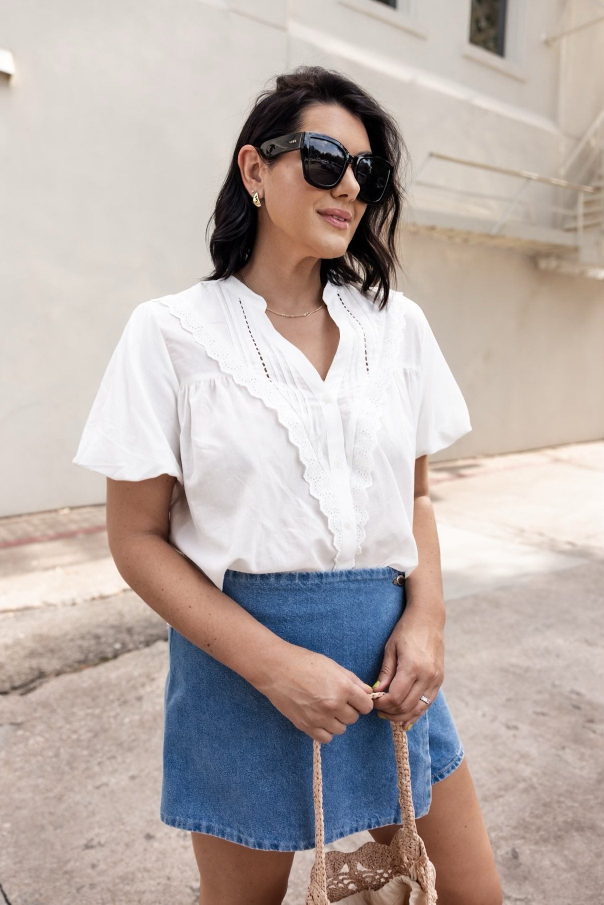 Puff Sleeve Blouse