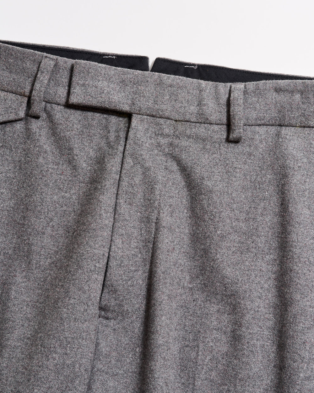 Flannel Flat Front Trouser