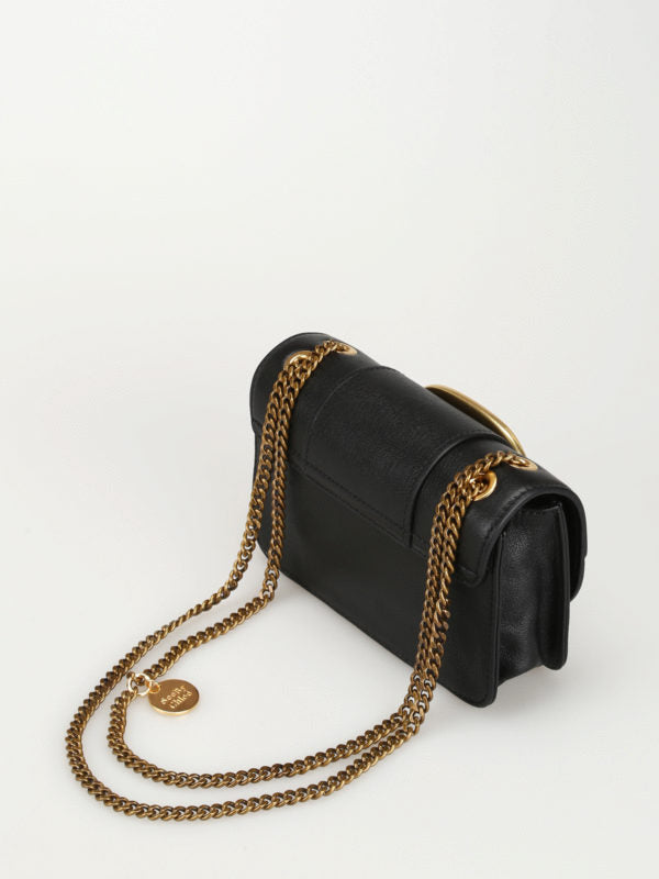 Hopper Small Leather Crossbody
