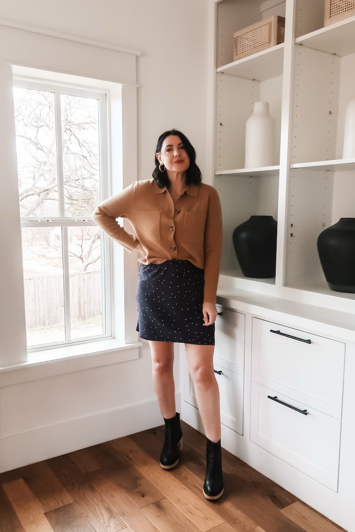 Caster H2O Waterproof Lug Sole Platform Bootie