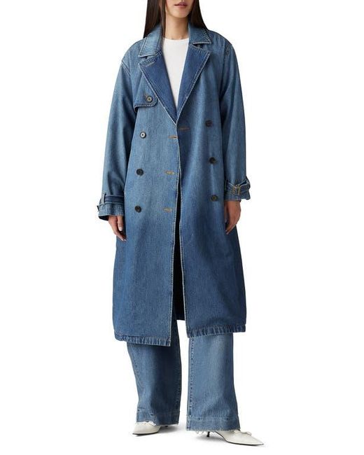 Denim Trench Coat