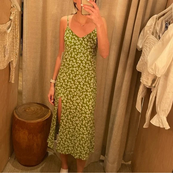 Crimini Dress in Fennel Floral