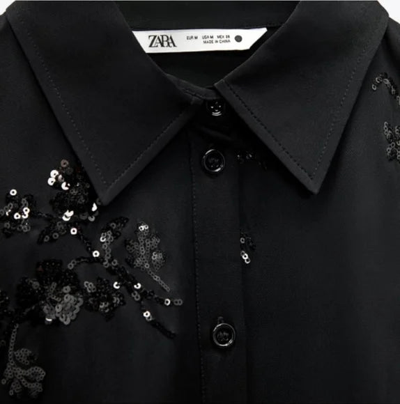 Sequined Embellished Top