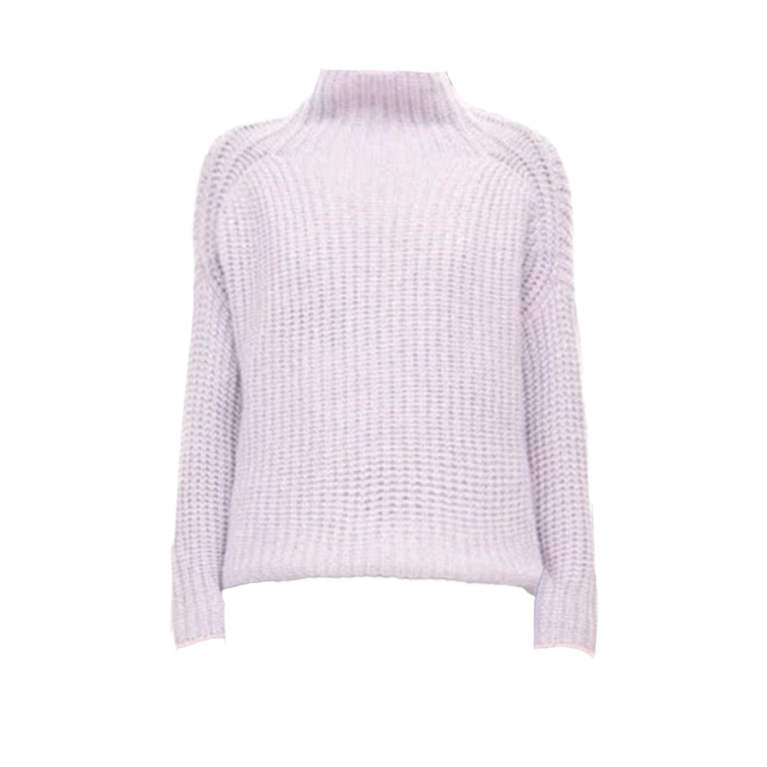 La Vie Ribbed Turtleneck Sweater