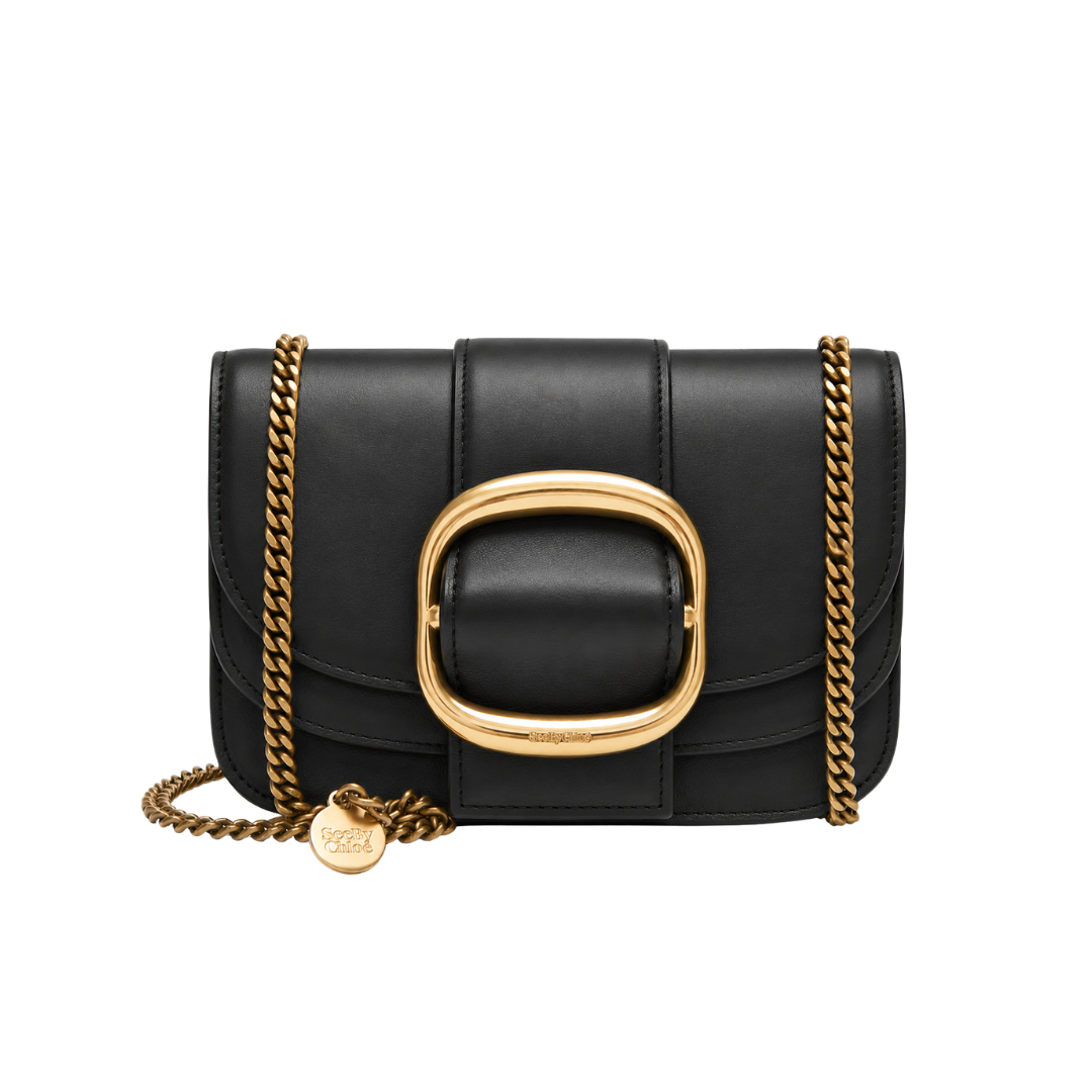 Hopper Small Leather Crossbody