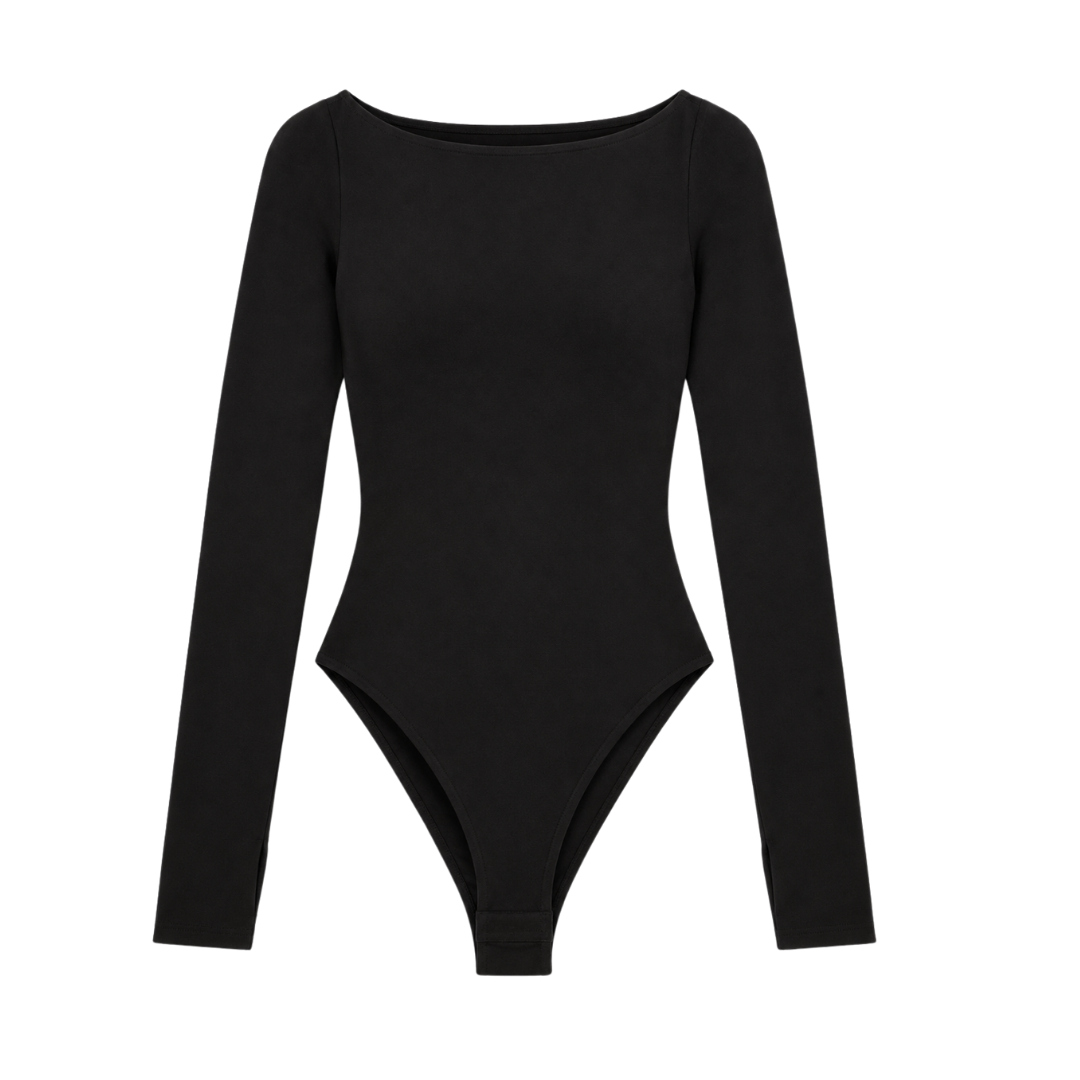 Butter Boat Neck Bodysuit