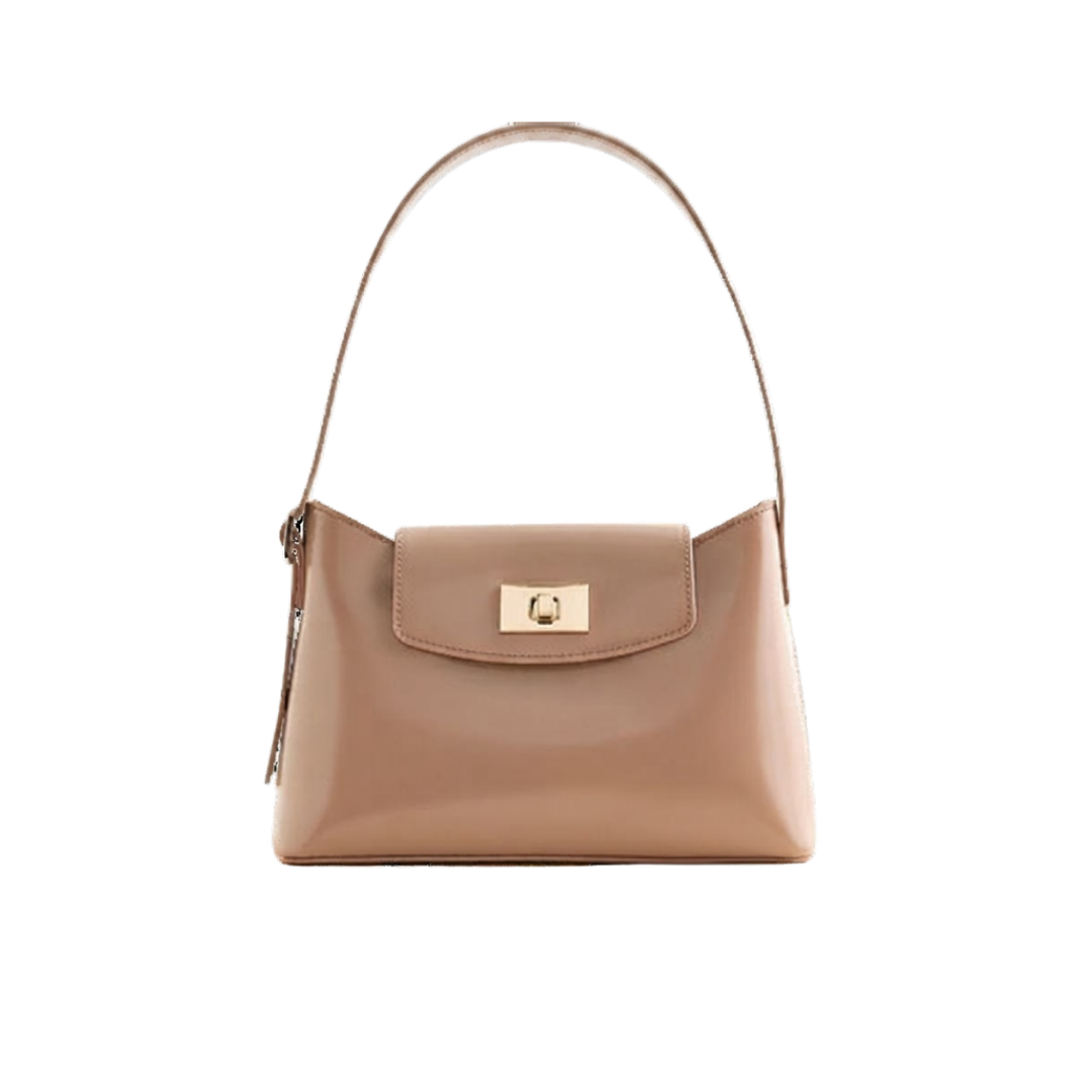 Edie Shoulder Bag in Italian Leather
