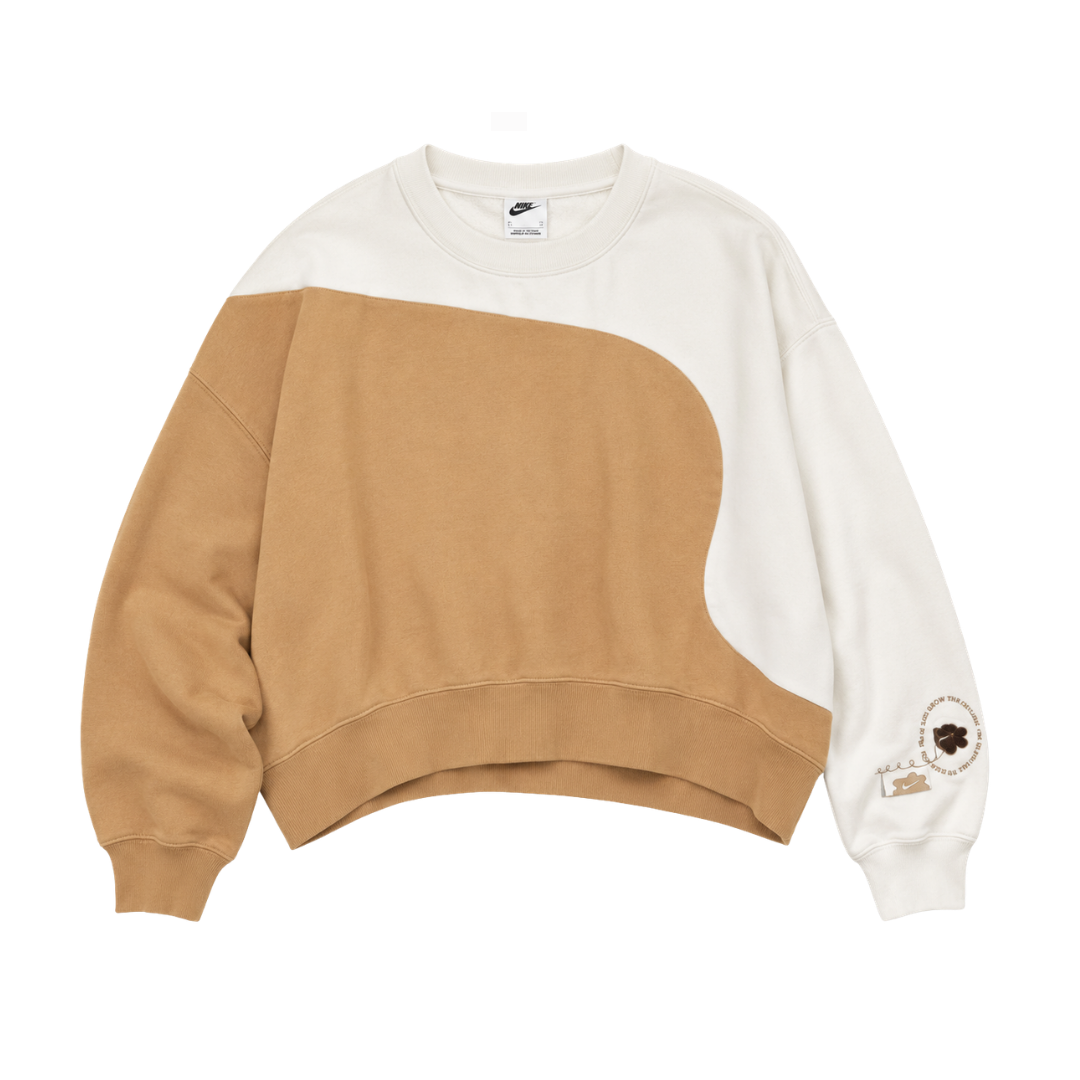 Colorblock Fleece Sweatshirt