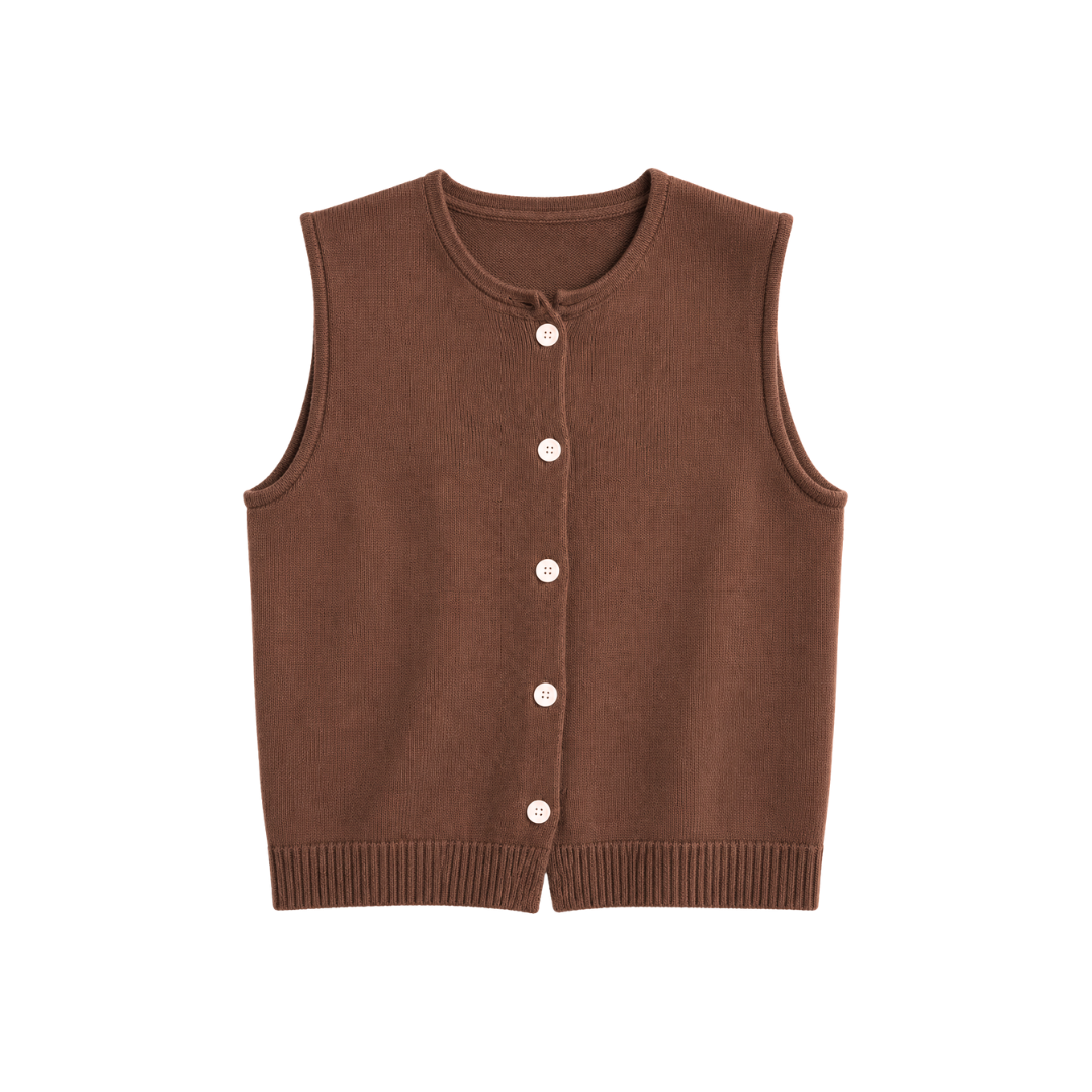 Sleeveless Sweater Vest