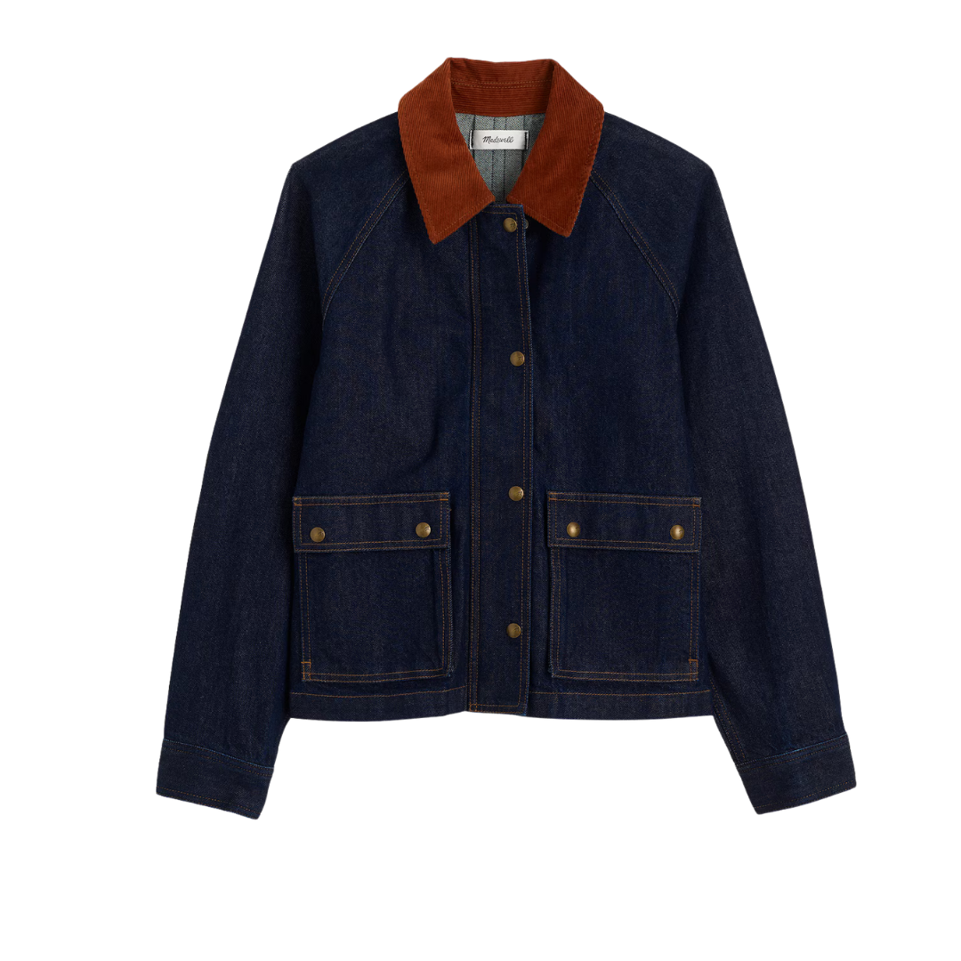 Denim Trapeze Jacket
