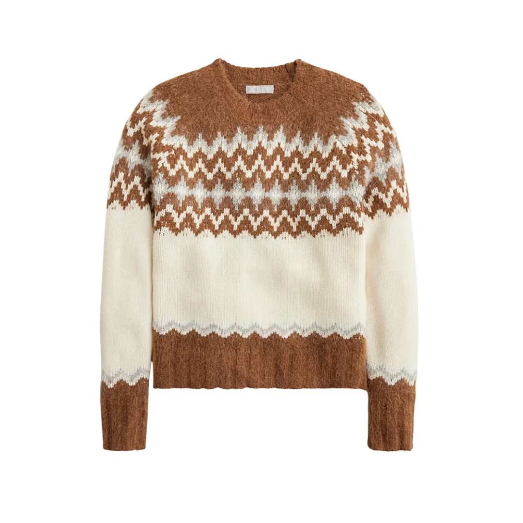 Fair Isle Crewneck Sweater