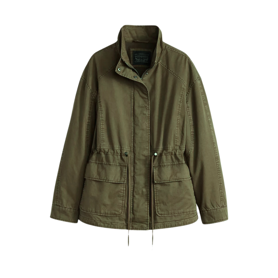 Stand Up Collar Military Jacket