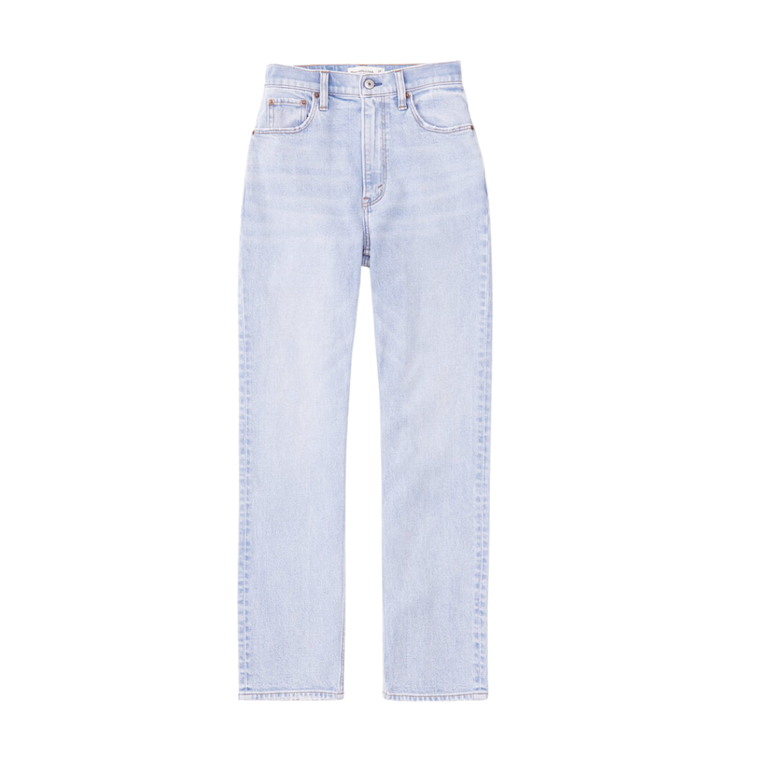 Ultra High Rise Ankle Straight Jean