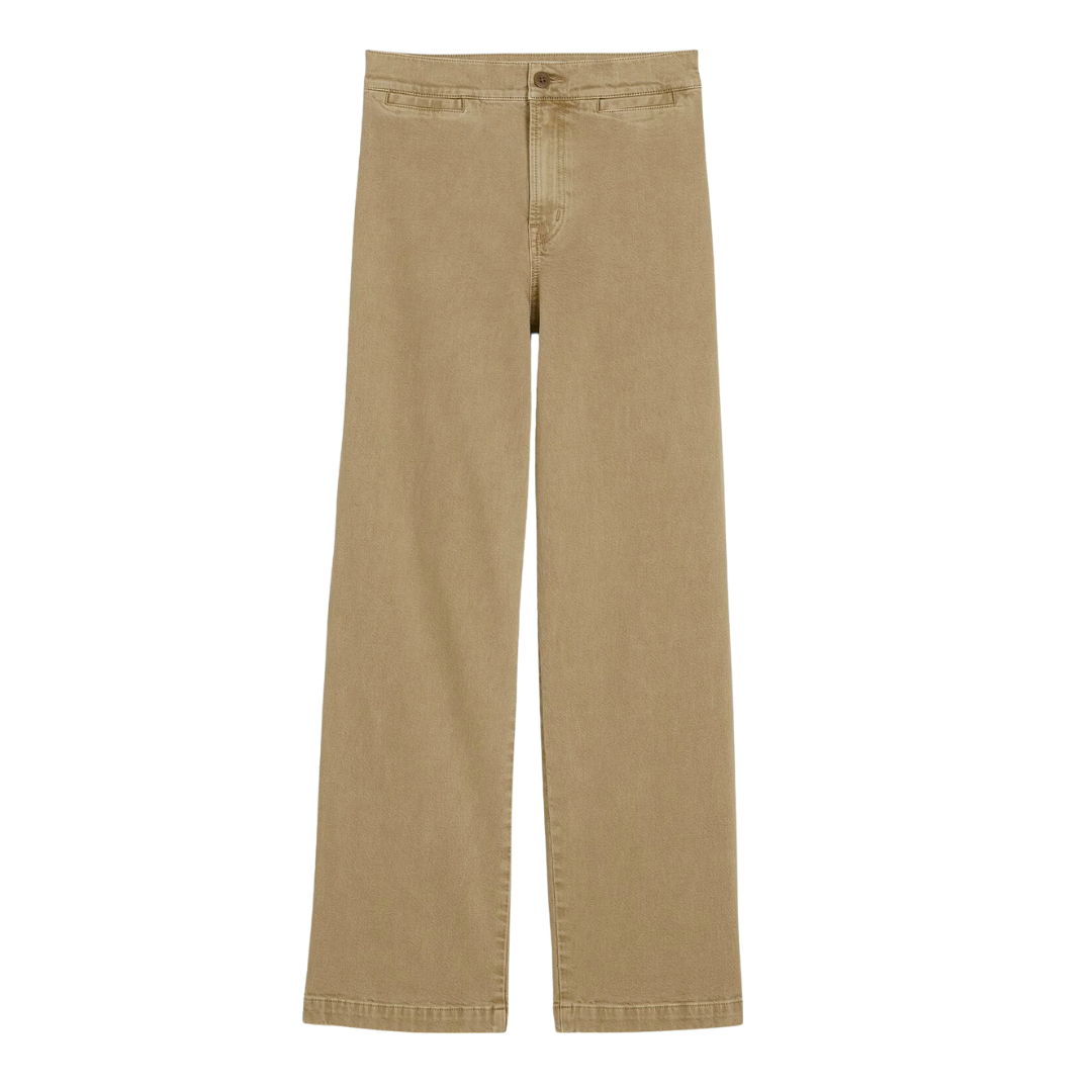 The Emmett Wide-Leg Crop Pant: Welt Pocket Edition