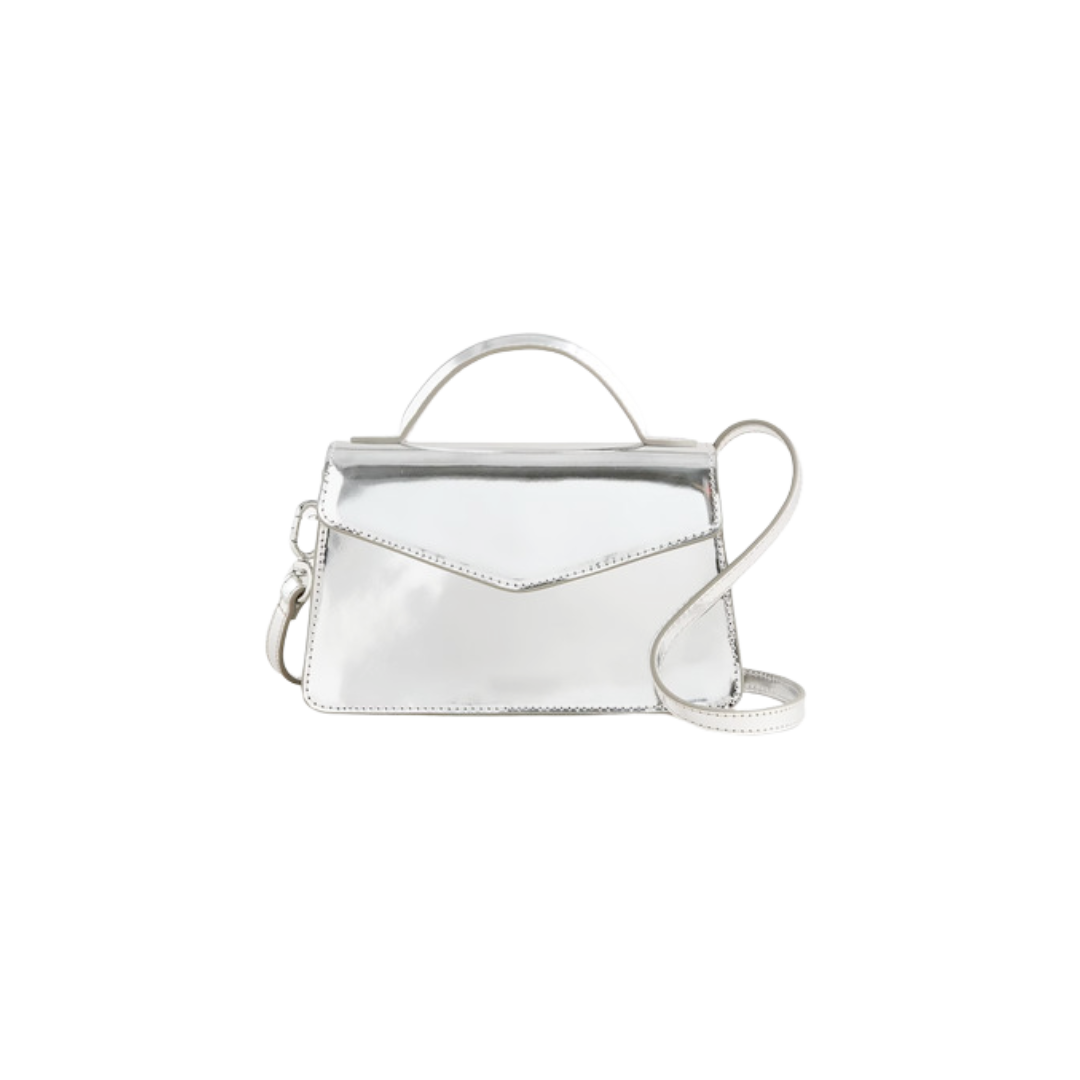 Gracie top-handle bag in leather